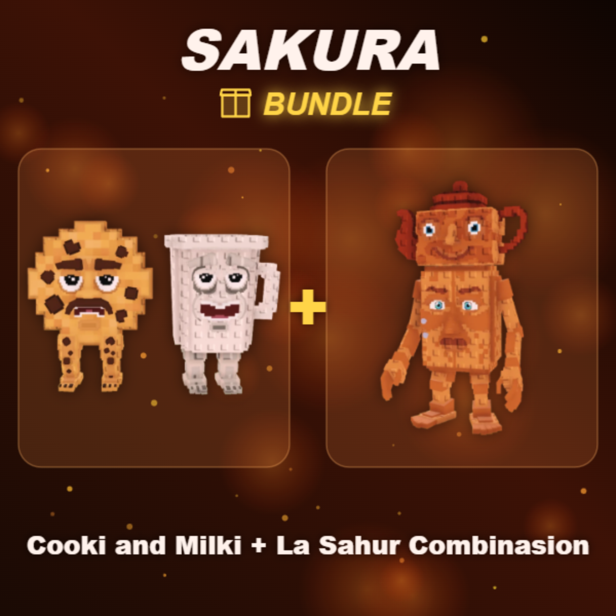 📦 BUNDLE ⭐ Cooki and Milki + La Sahur Combinasion ⭐