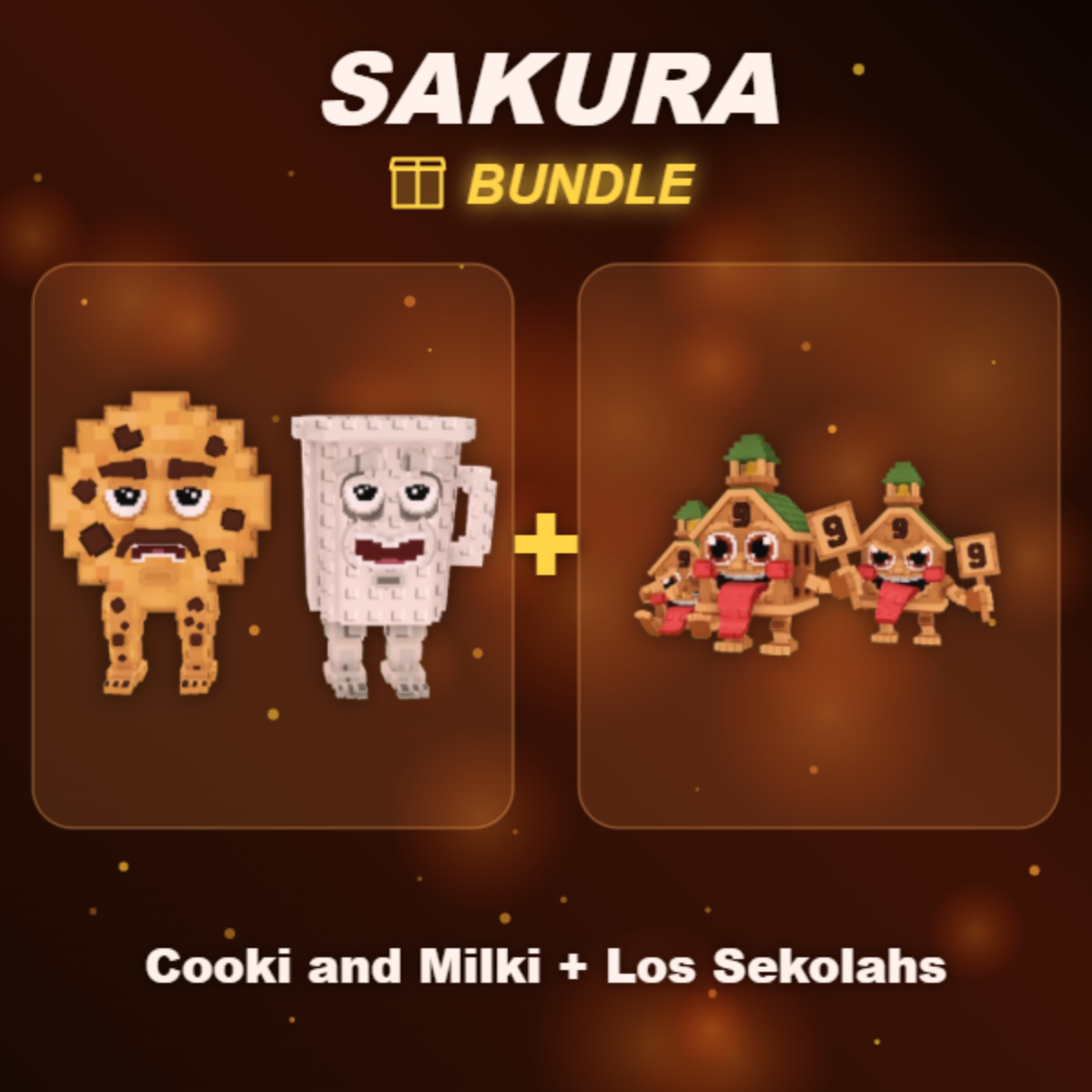 📦 BUNDLE ⭐ Cooki and Milki + Los Sekolahs ⭐