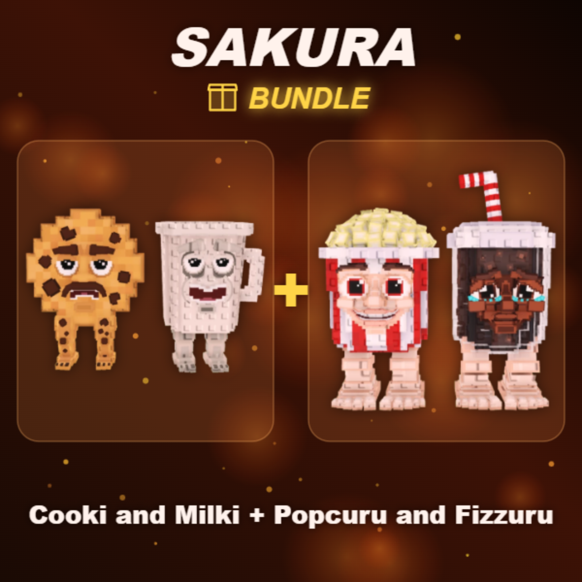 📦 BUNDLE ⭐ Cooki and Milki + Popcuru and Fizzuru ⭐
