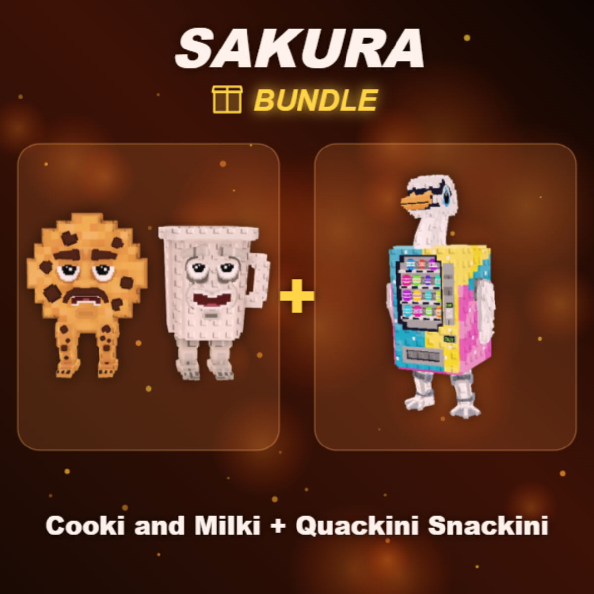 📦 BUNDLE ⭐ Cooki and Milki + Quackini Snackini ⭐