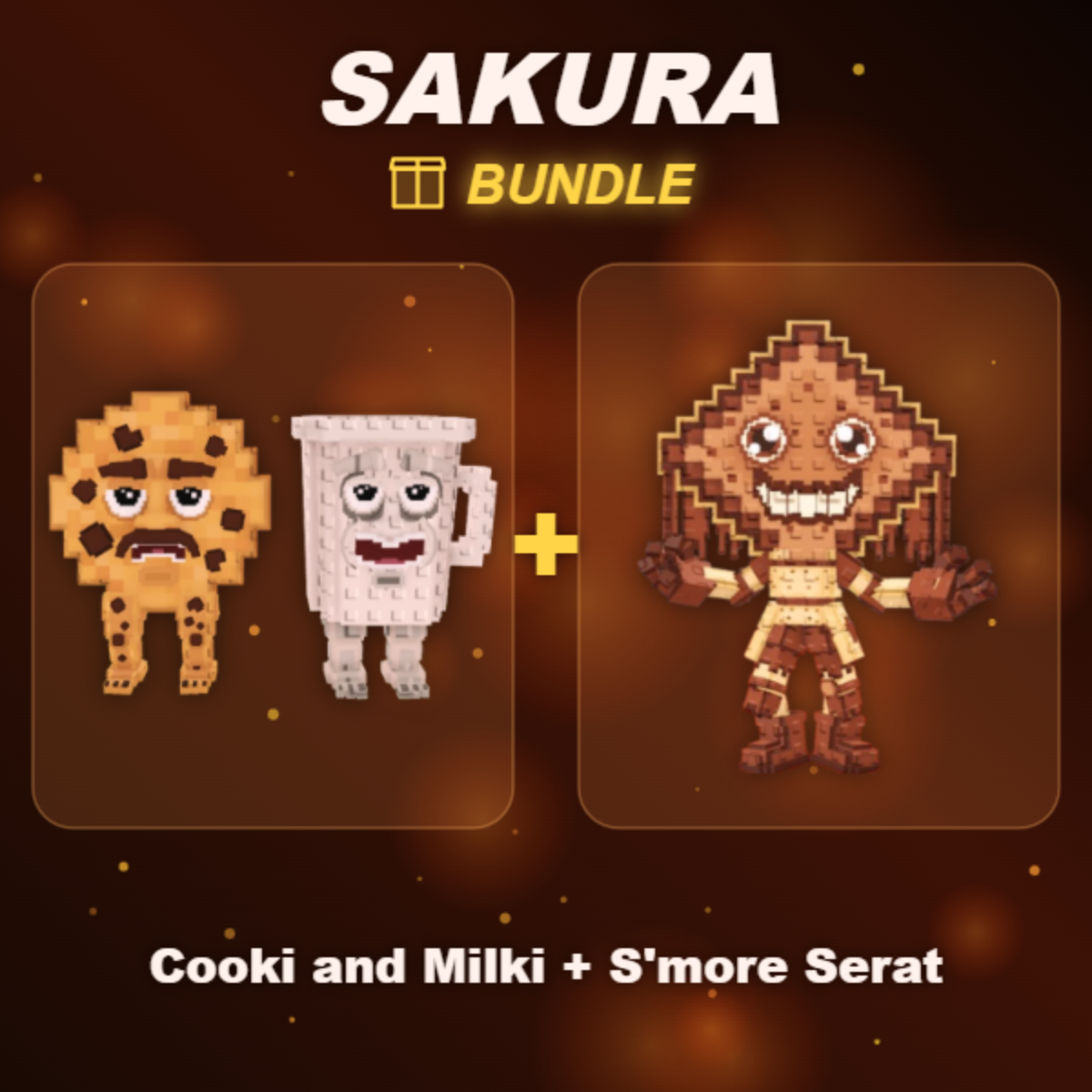 📦 BUNDLE ⭐ Cooki and Milki + S'more Serat ⭐