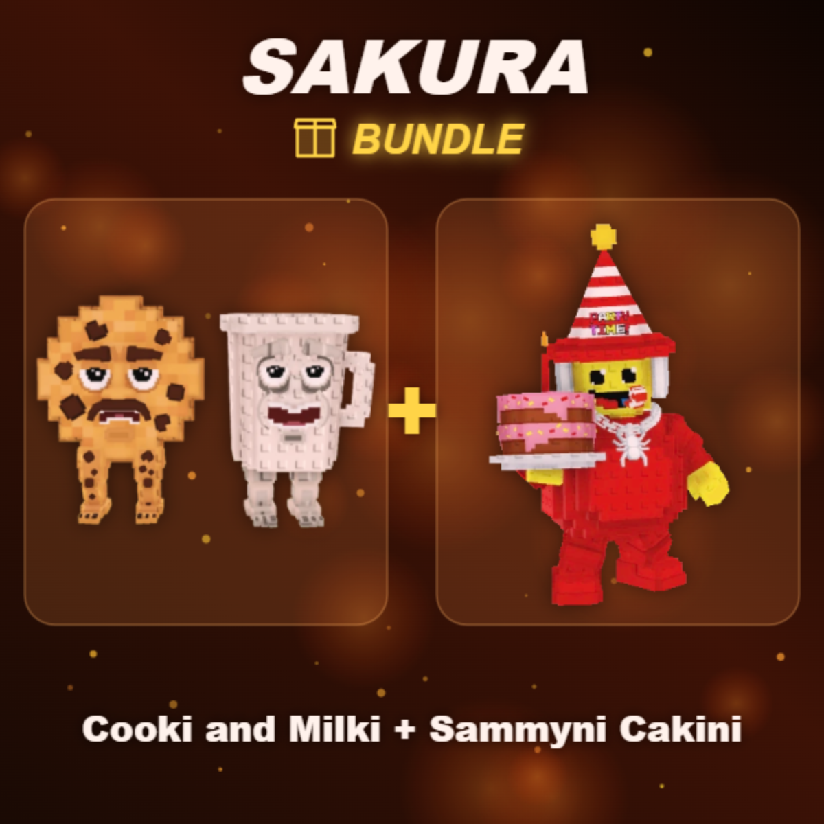 📦 BUNDLE ⭐ Cooki and Milki + Sammyni Cakini ⭐