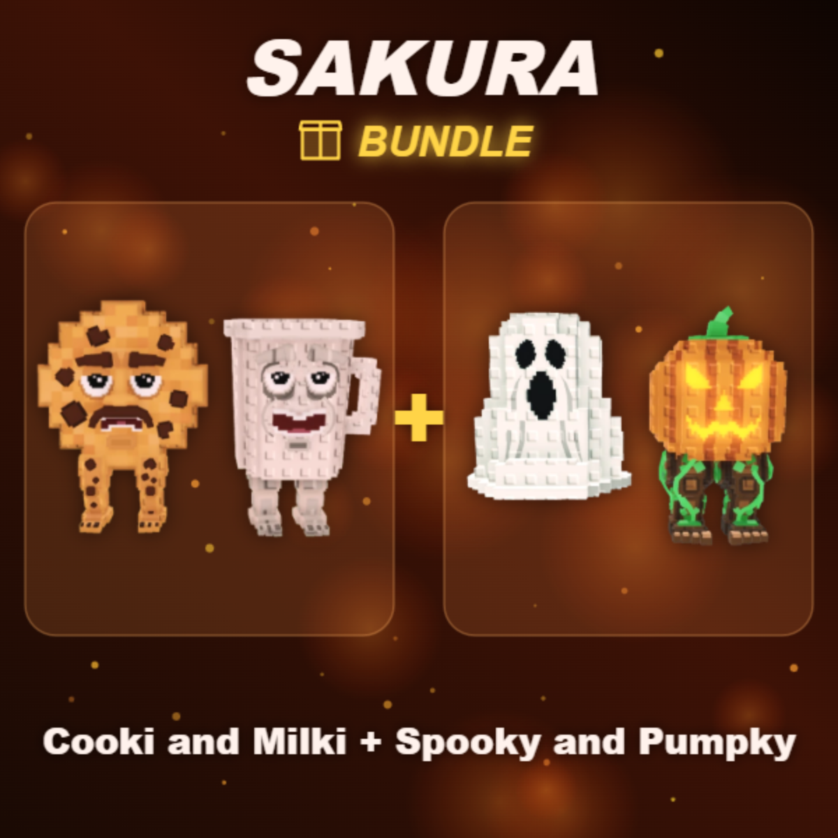 📦 BUNDLE ⭐ Cooki and Milki + Spooky and Pumpky ⭐