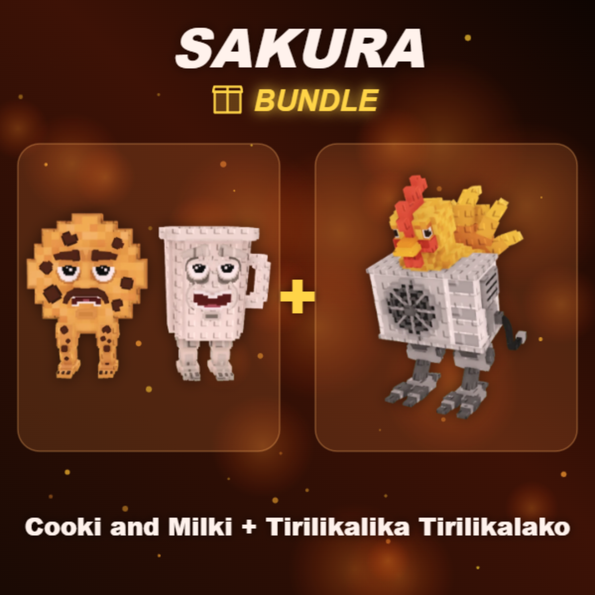 📦 BUNDLE ⭐ Cooki and Milki + Tirilikalika Tirilikalako ⭐