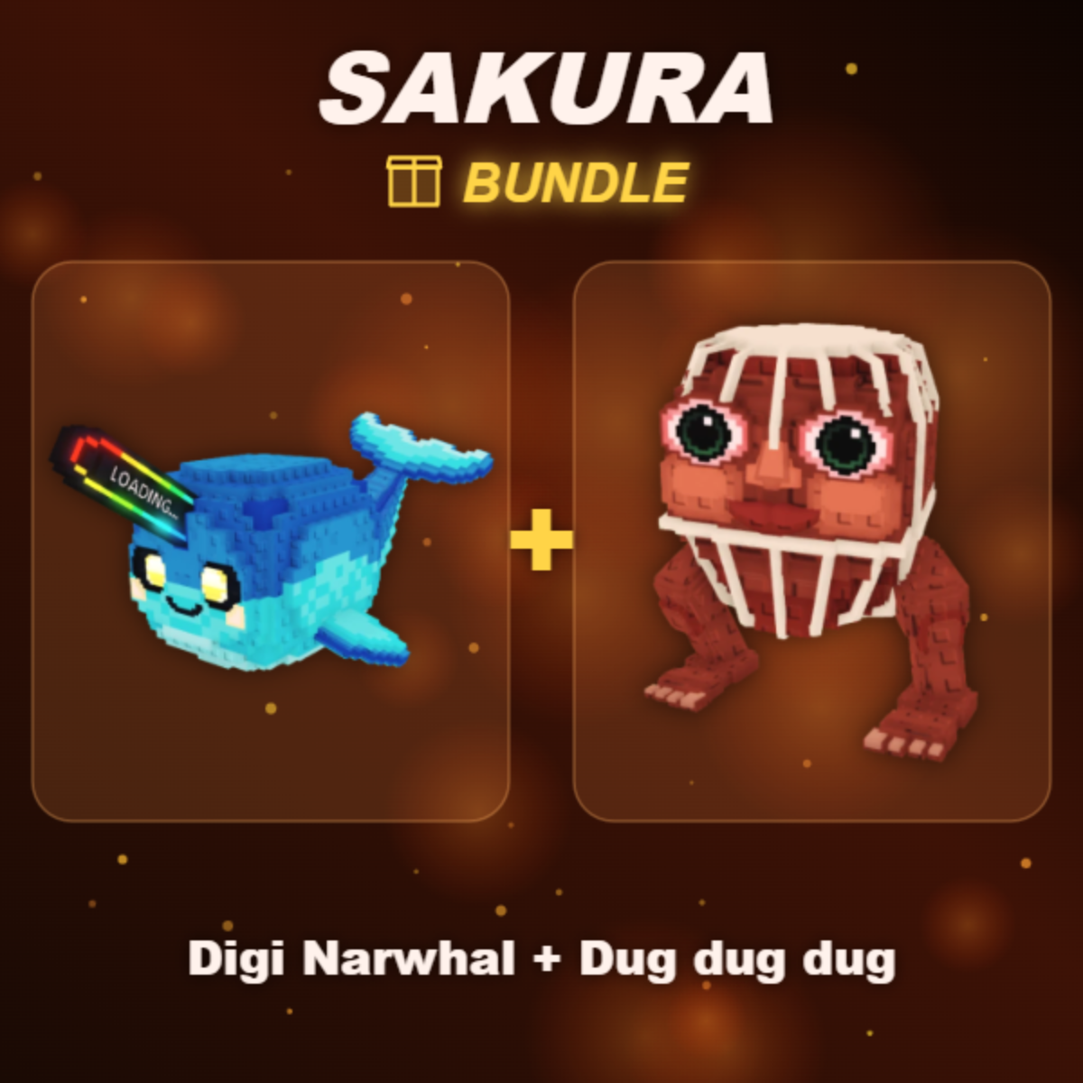 📦 BUNDLE ⭐ Digi Narwhal + Dug dug dug ⭐