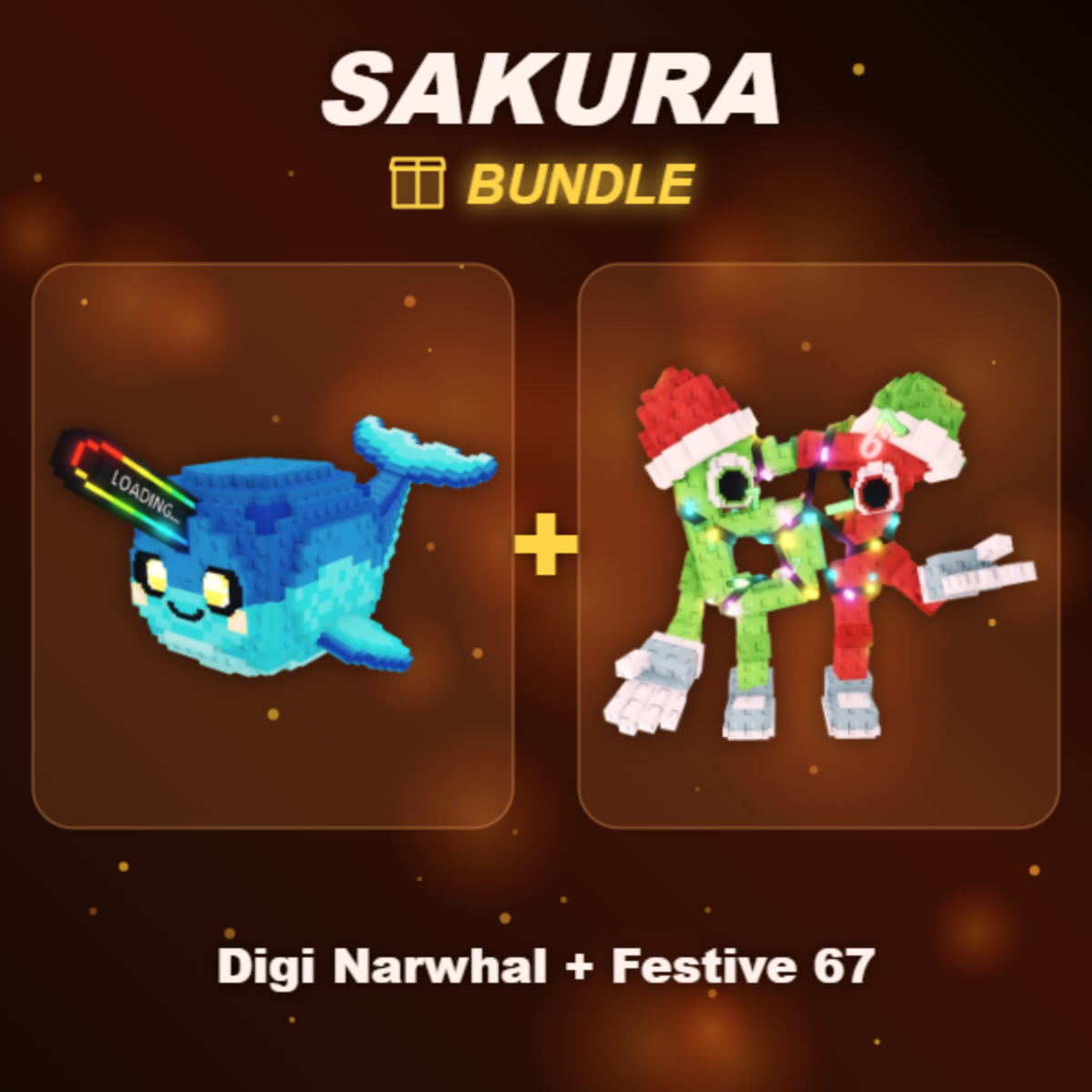 📦 BUNDLE ⭐ Digi Narwhal + Festive 67 ⭐