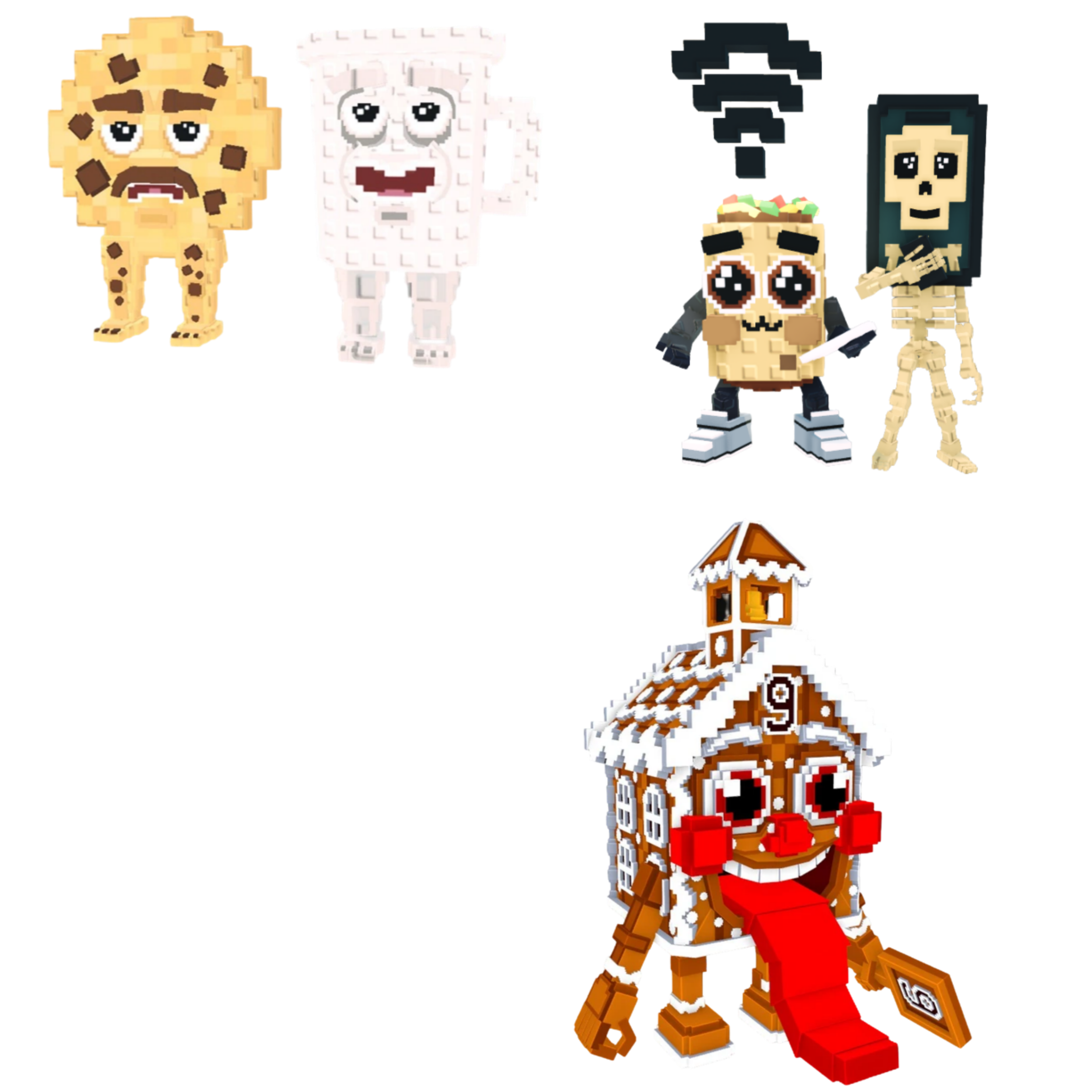 [BUNDLE] - 💰 1x Cooki and Milki 💰 1x La Ginger Sekolah 💰 1x Los Mobilis