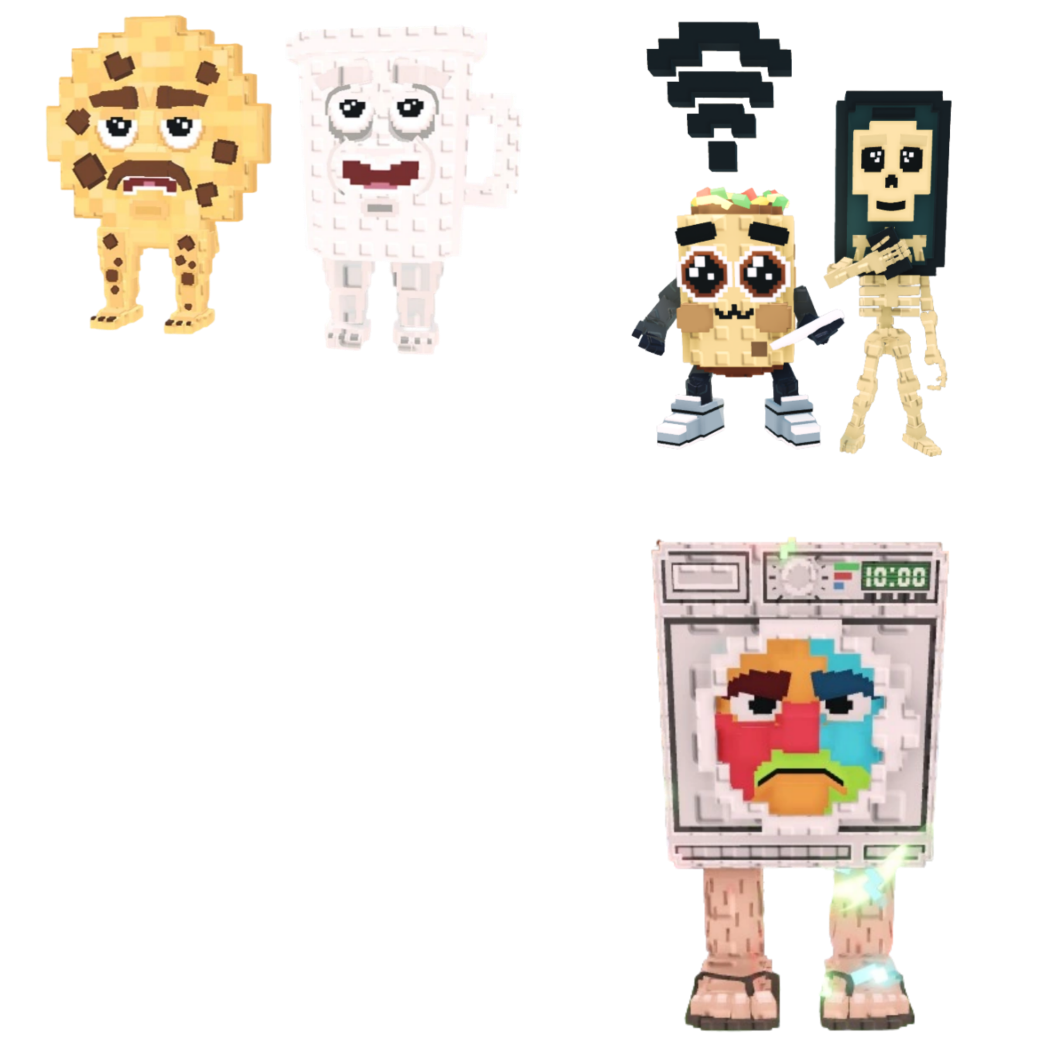[BUNDLE] - 🪓 1x Cooki and Milki 🪓 1x Lavadorito Spinito 🪓 1x Los Mobilis