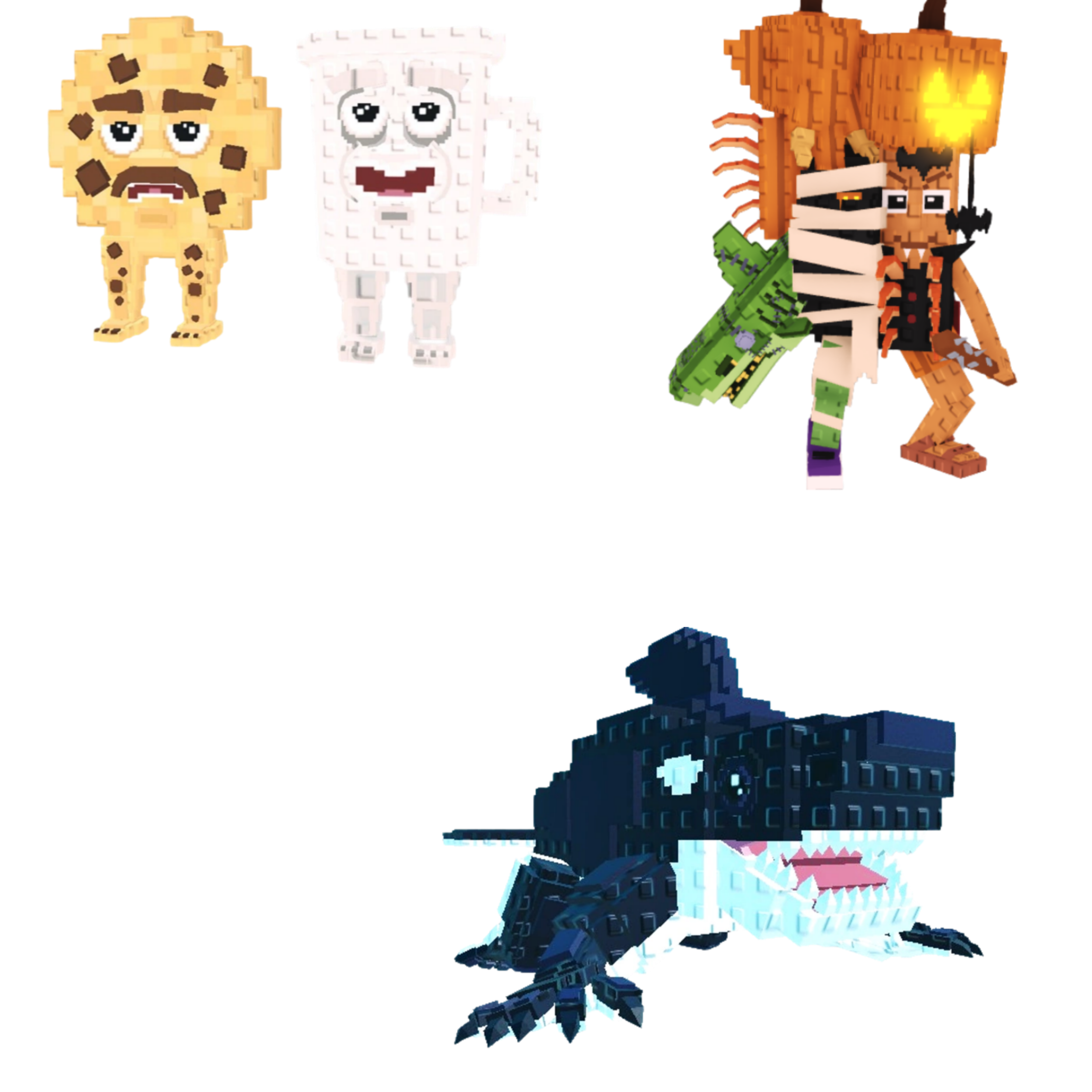 [BUNDLE] - 💊 1x Cooki and Milki 💊 1x Orcaledon 💊 1x La Spooky Grande