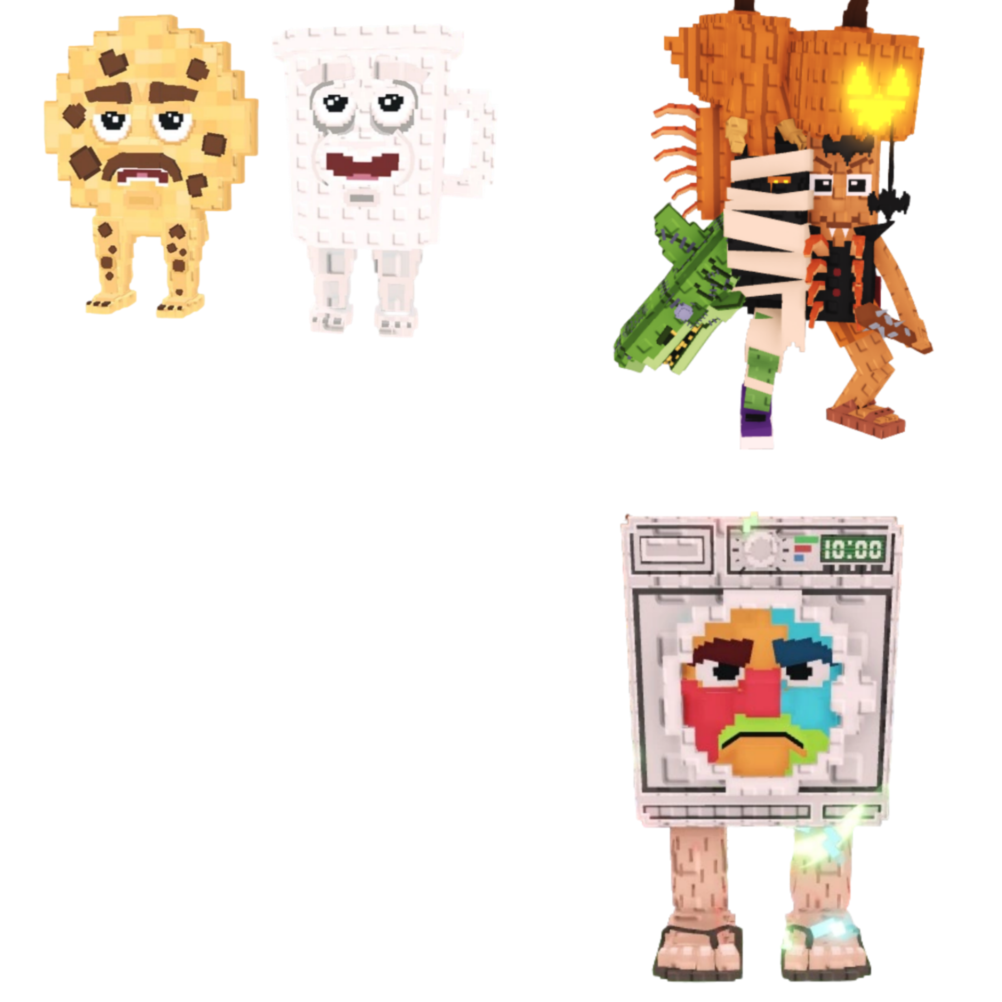 [BUNDLE] - 💥 1x Cooki and Milki 💥 1x Lavadorito Spinito 💥 1x La Spooky Grande