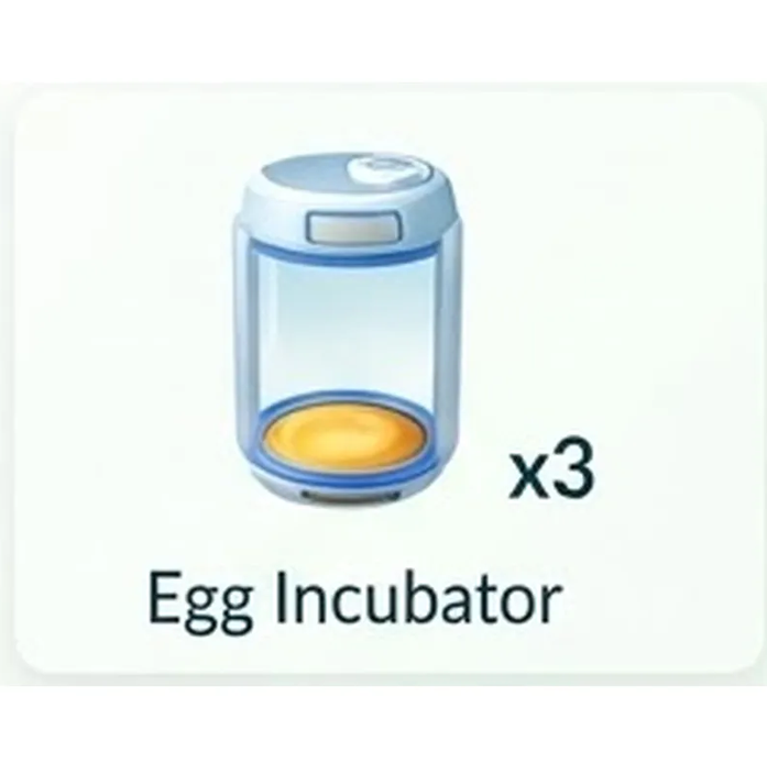 🔥 3× Pokémon GO Egg Incubators ⭐ Fast Web Store Delivery