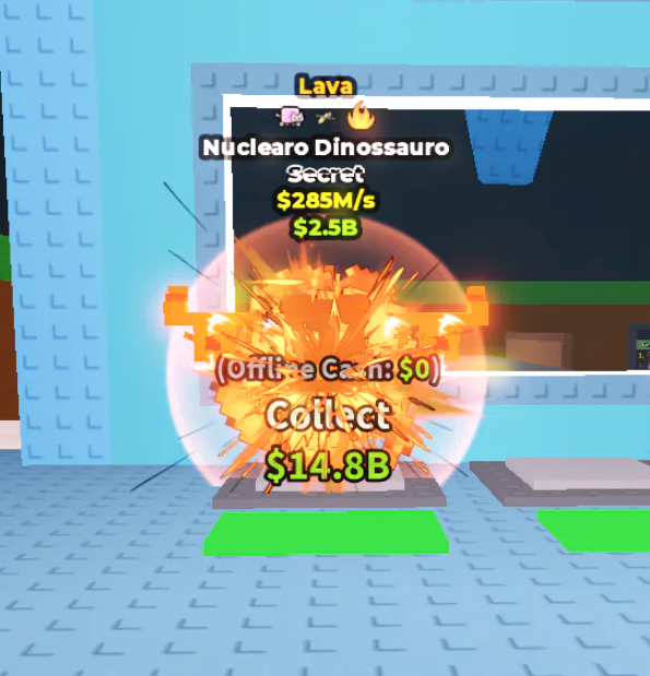 Nuclearo Dinossauro LAVA 285M/s