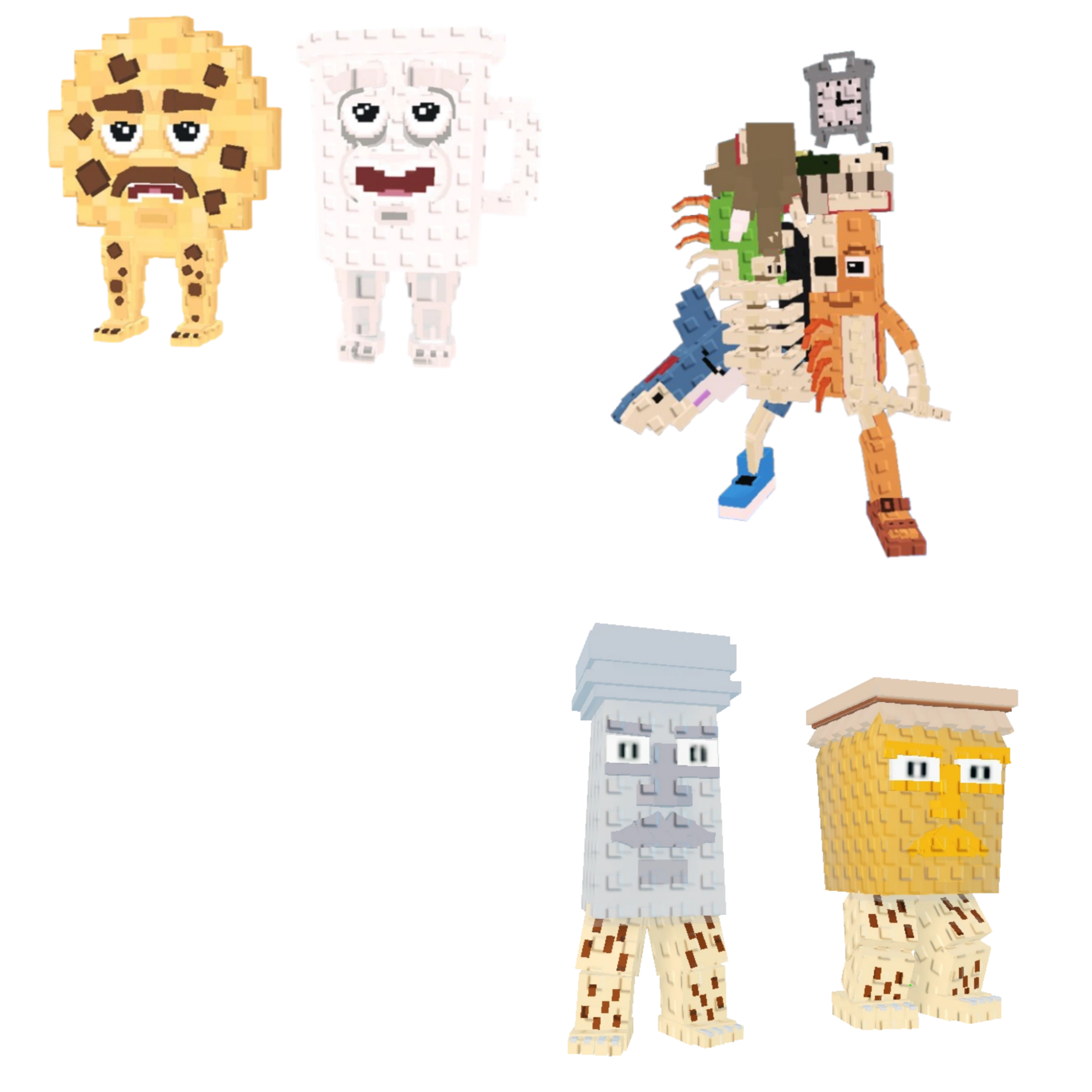 [BUNDLE] - 🛒 1x Cooki and Milki 🛒 1x Garama and Madundung 🛒 1x La Extinct Grande