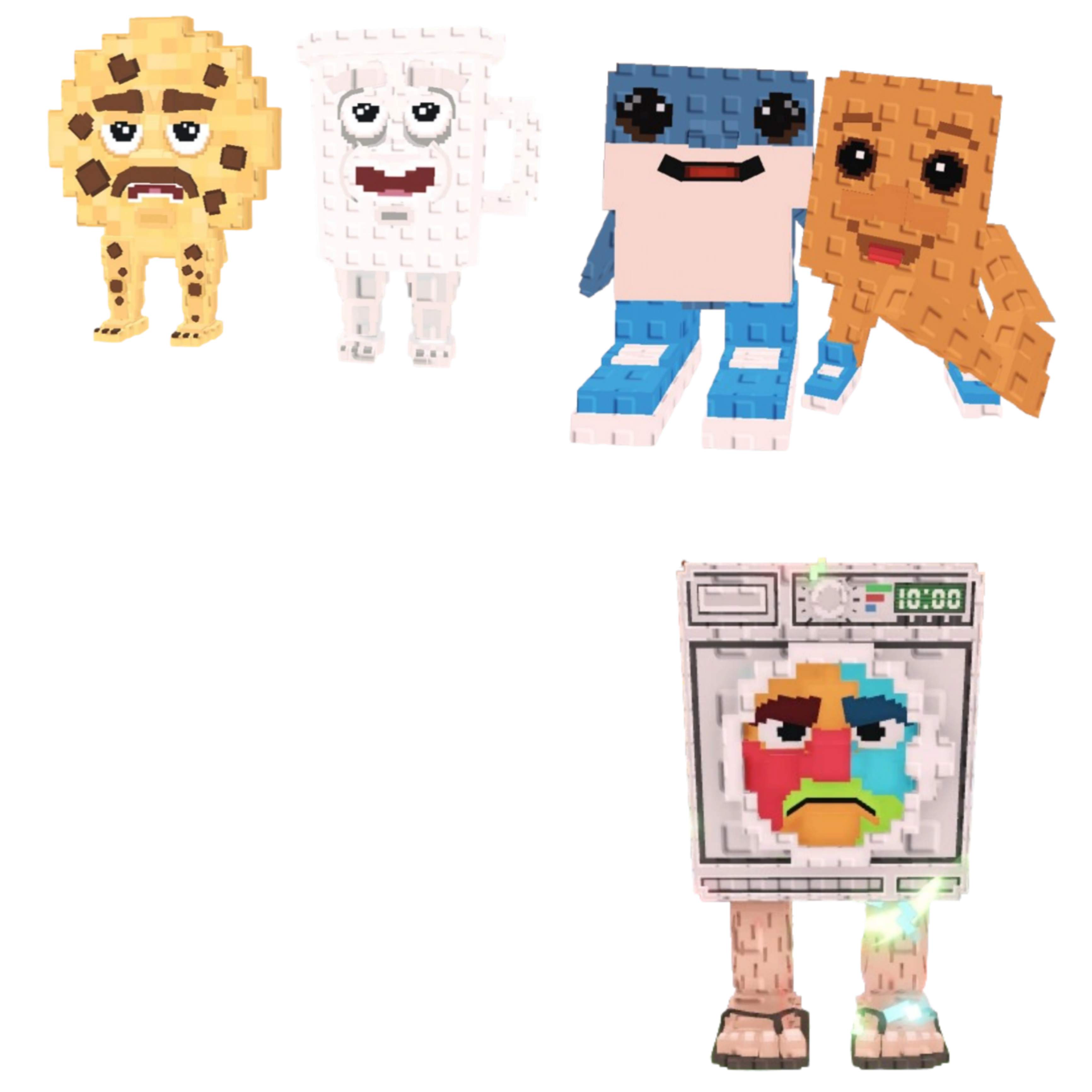 [BUNDLE] - 😀 1x Cooki and Milki 😀 1x Lavadorito Spinito 😀 1x Los Bros