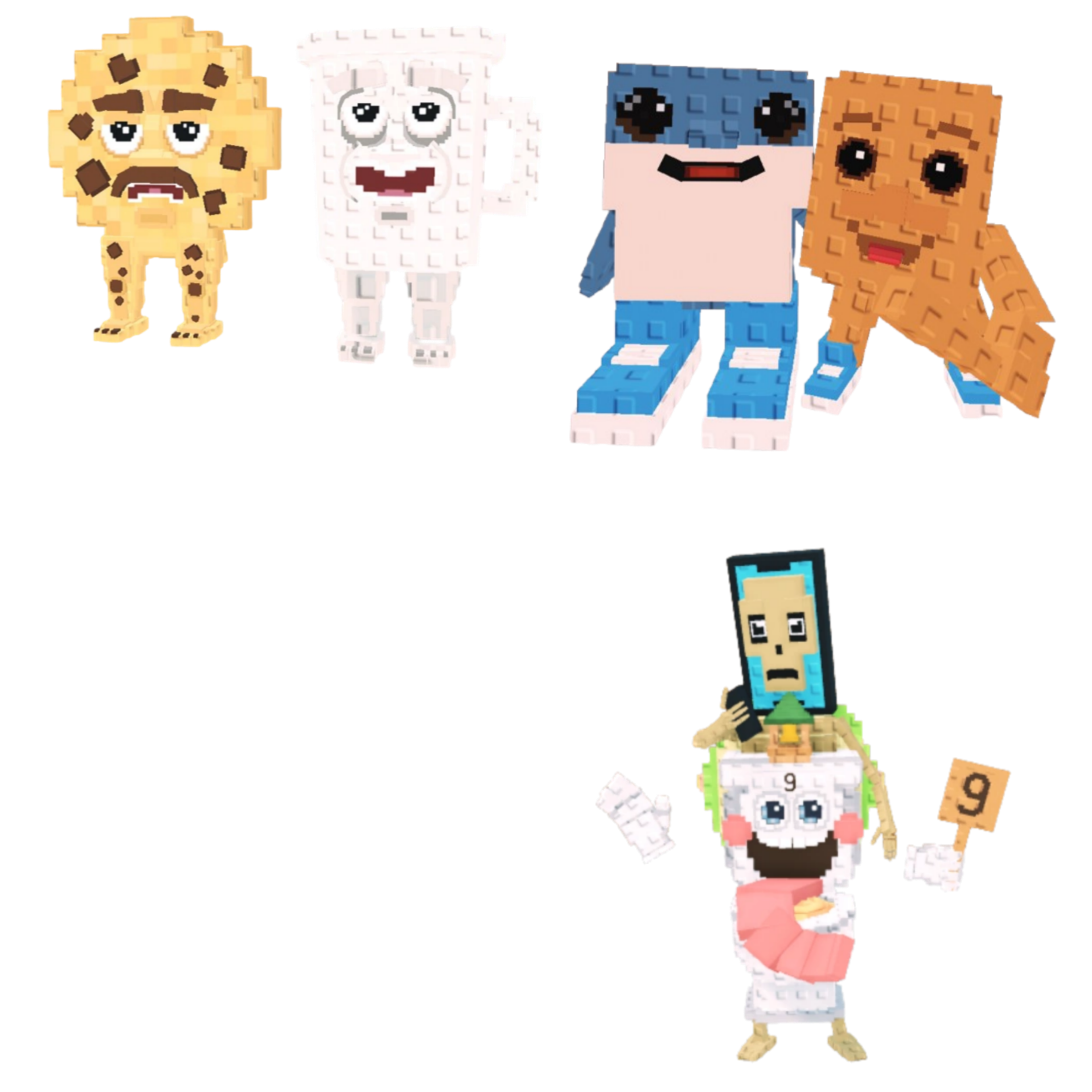 [BUNDLE] - 😄 1x Cooki and Milki 😄 1x La Secret Combinasion 😄 1x Los Bros