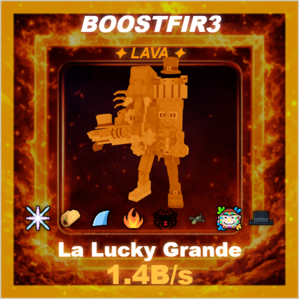 🔥 La Lucky Grande 🔥 1.4B/s 🔥 Lava 🔥
