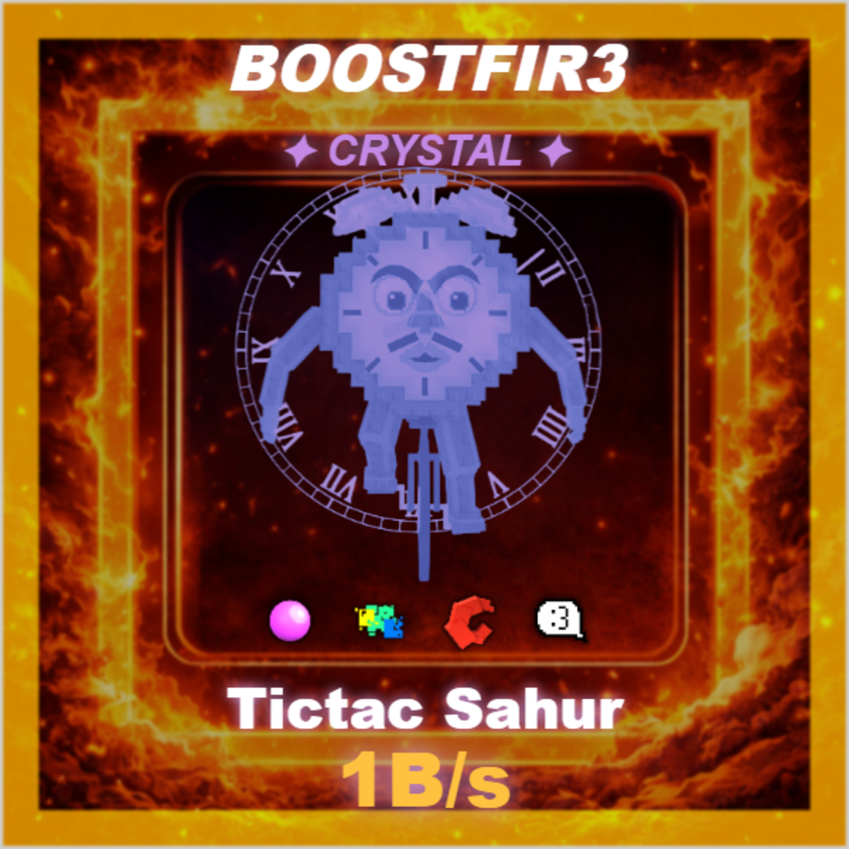 🔥 Tictac Sahur 🔥 1B/s 🔥 Crystal 🔥