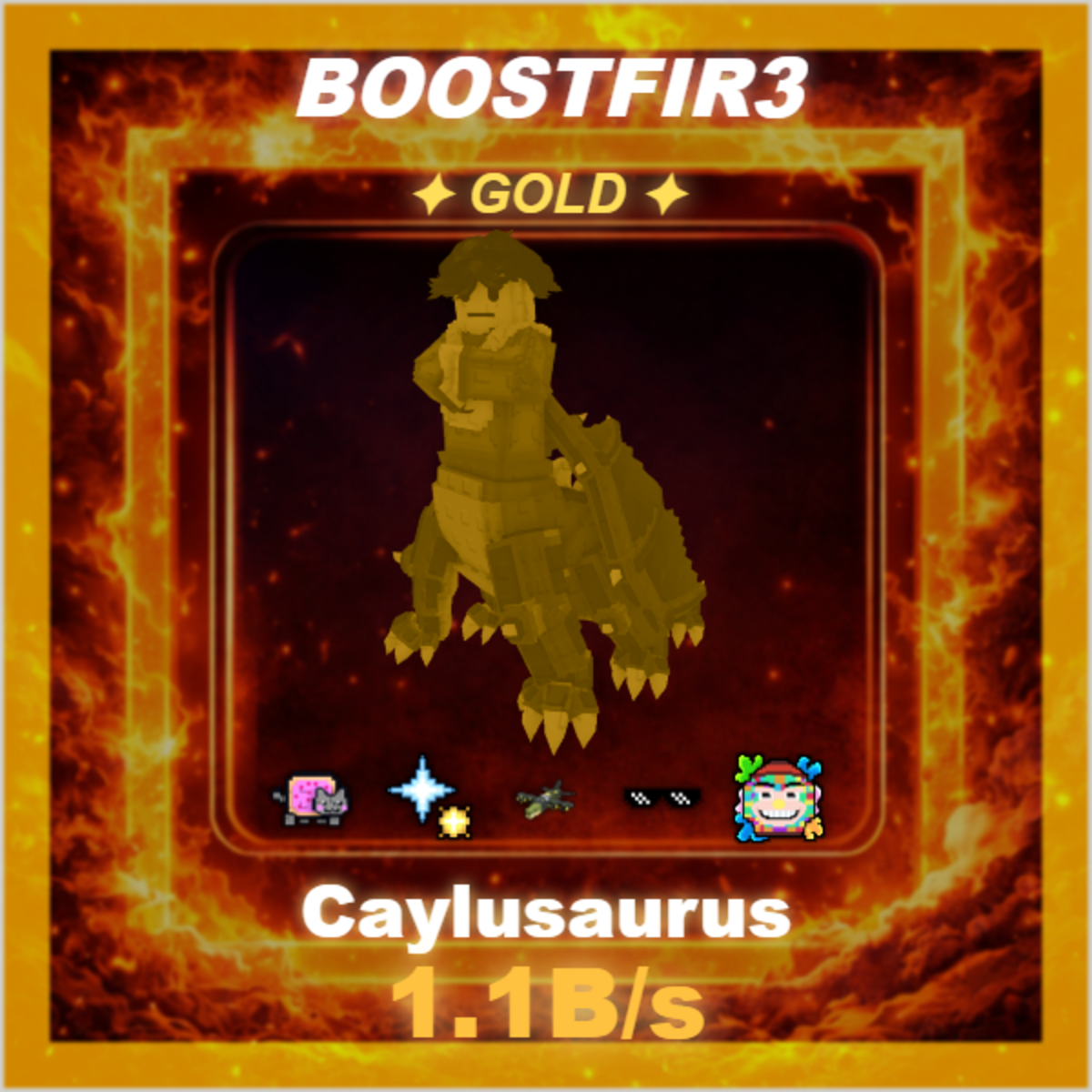 🔥 Caylusaurus 🔥 1.1B/s 🔥 Gold 🔥