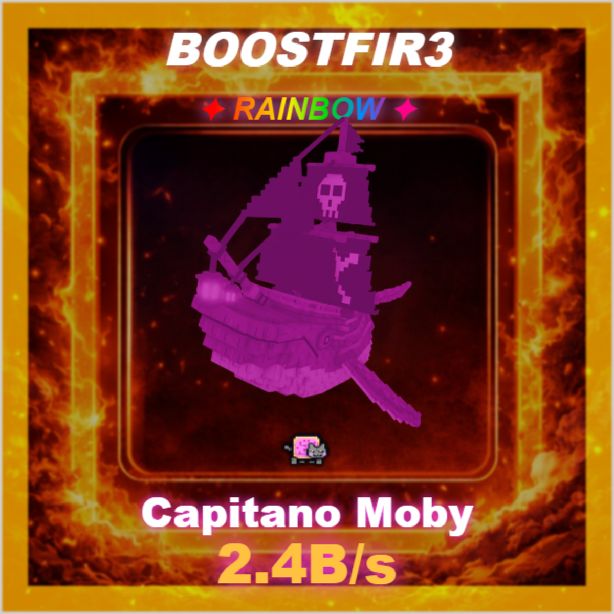 🔥 Capitano Moby 🔥 2.4B/s 🔥 Rainbow 🔥