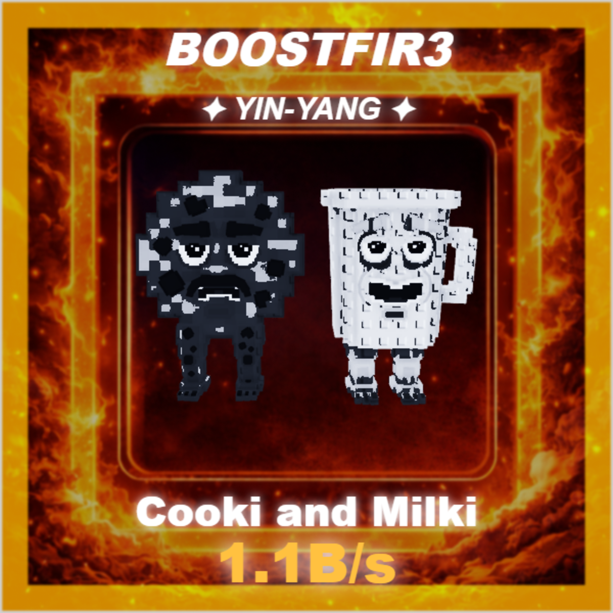 🔥 Cooki and Milki 🔥 1.1B/s 🔥 Yin-Yang 🔥