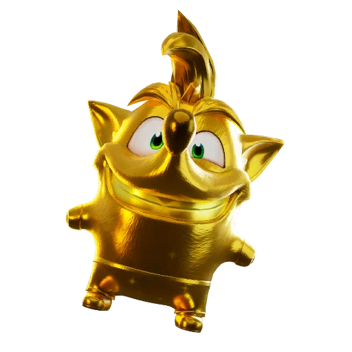 Fortnite Sprite [KEEP IT] - Gold Crash Bandicoot Sprite