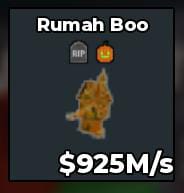 BS9737 Gold La Casa Boo Rip+Pumpkin Trait 925M/s