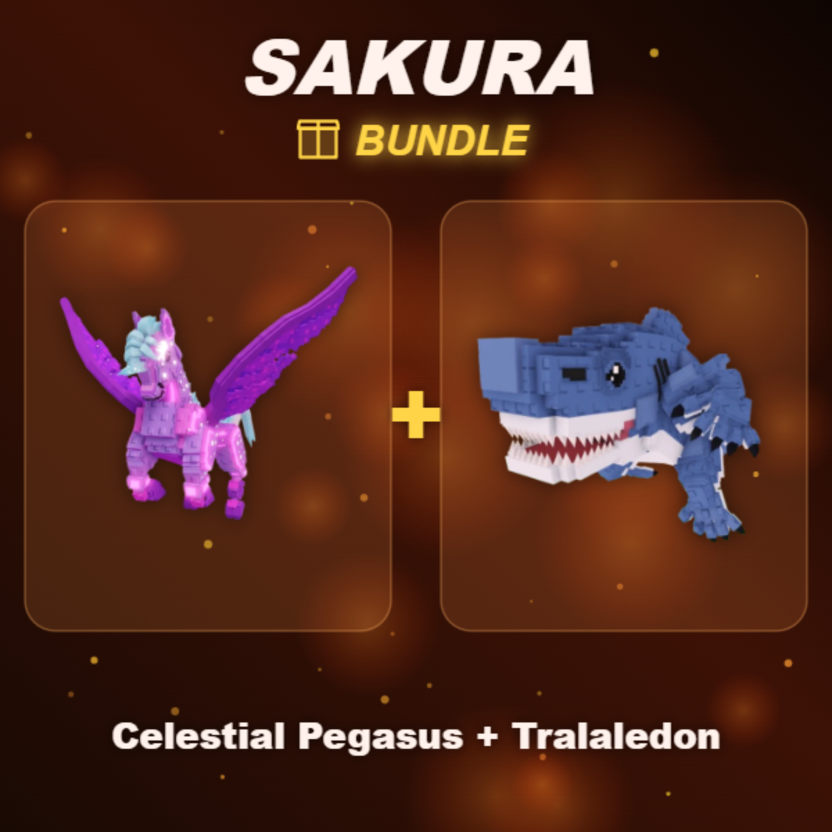 📦 BUNDLE ⭐ Celestial Pegasus + Tralaledon ⭐