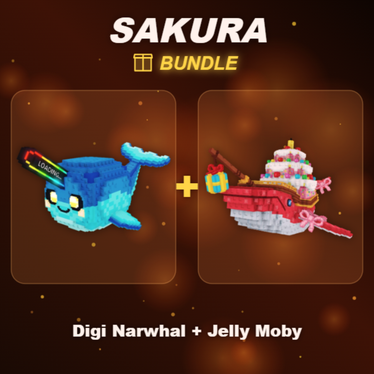 📦 BUNDLE ⭐ Digi Narwhal + Jelly Moby ⭐