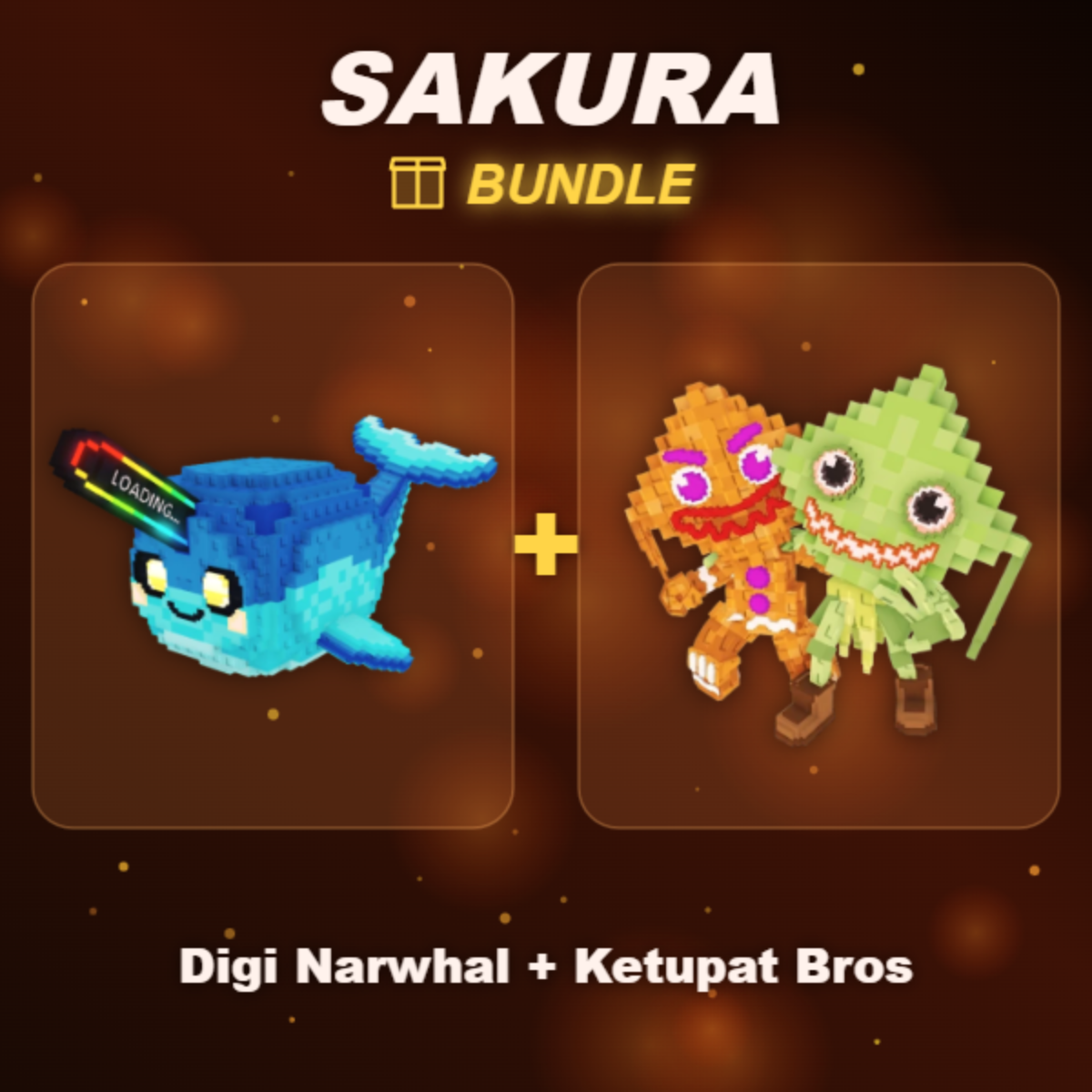 📦 BUNDLE ⭐ Digi Narwhal + Ketupat Bros ⭐