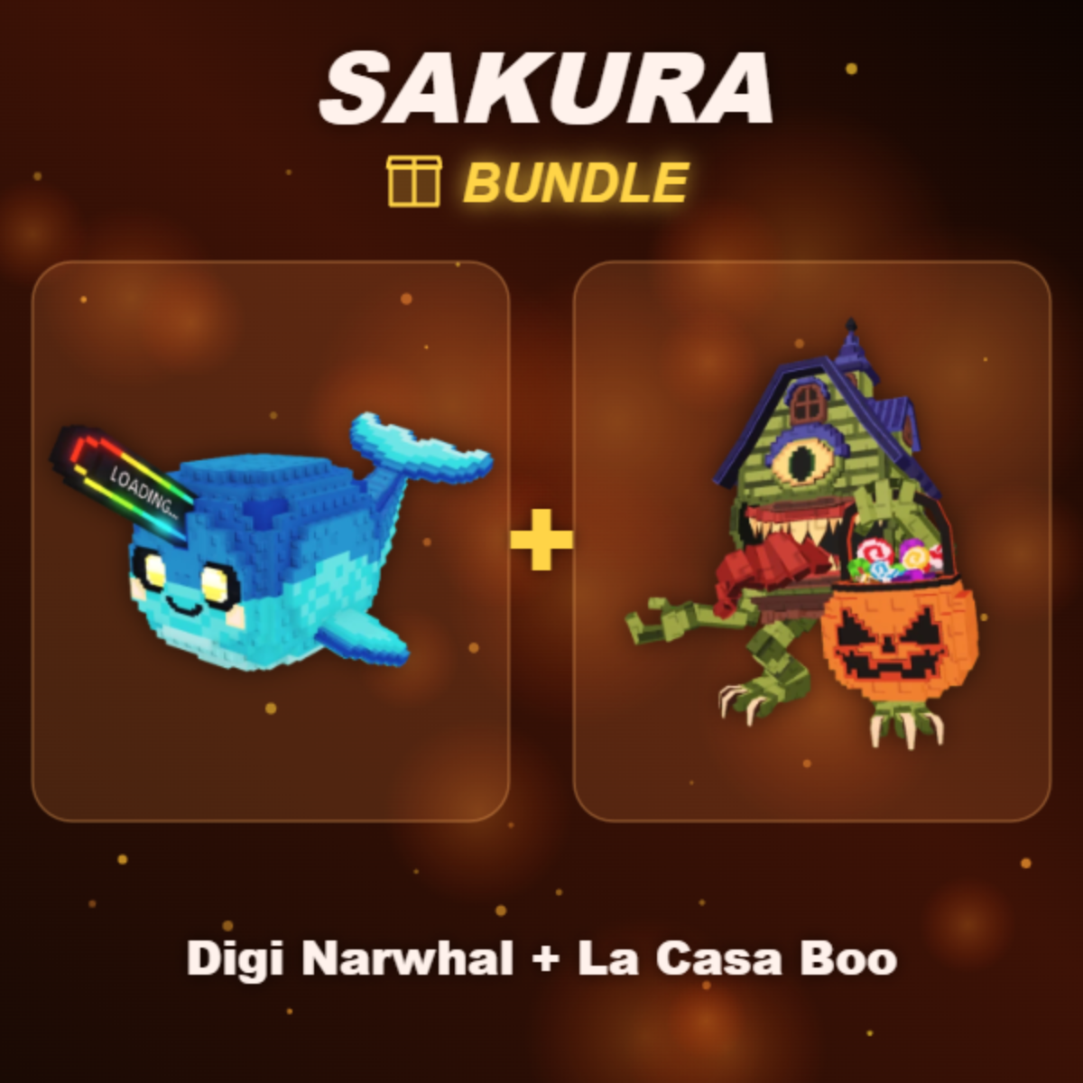 📦 BUNDLE ⭐ Digi Narwhal + La Casa Boo ⭐