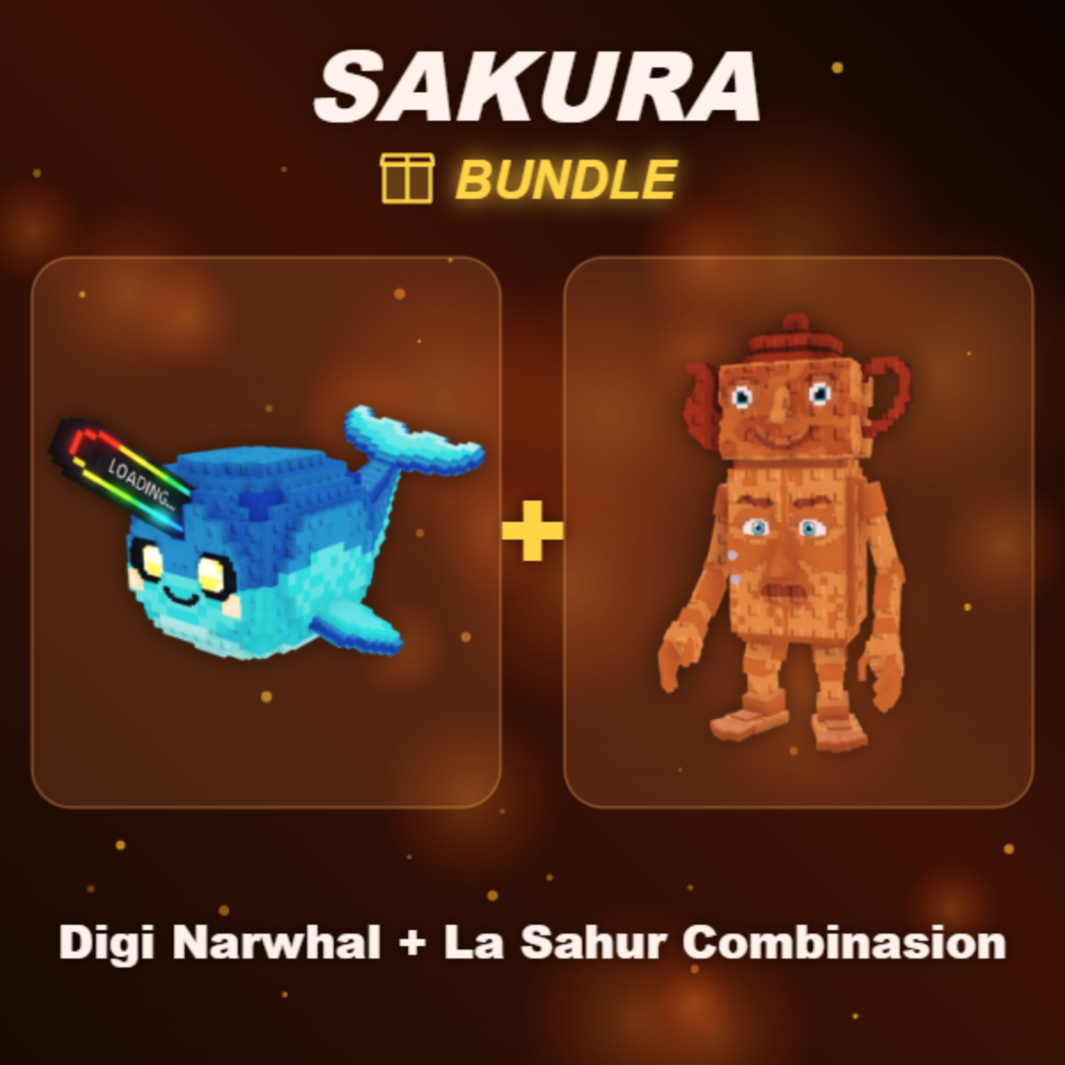 📦 BUNDLE ⭐ Digi Narwhal + La Sahur Combinasion ⭐