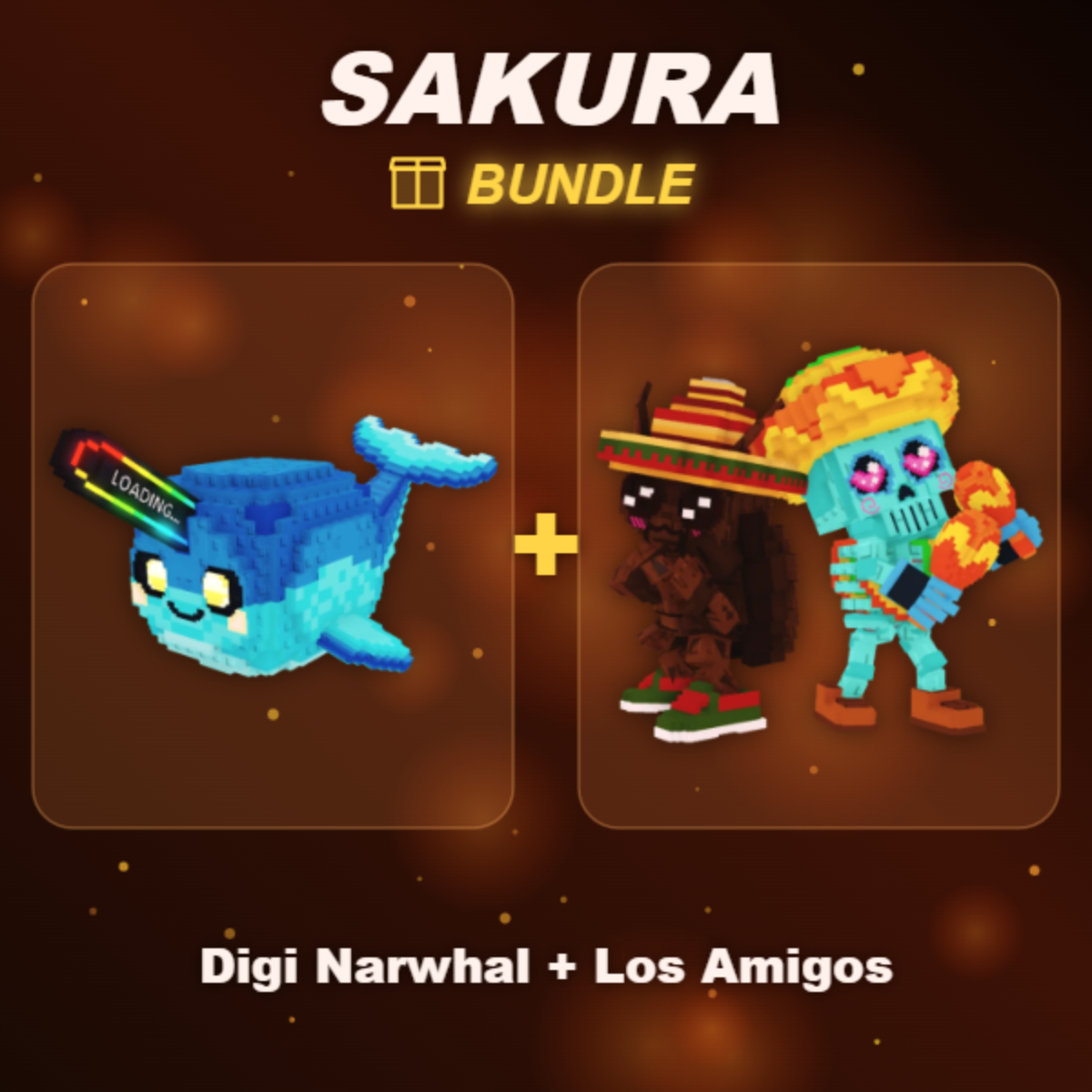📦 BUNDLE ⭐ Digi Narwhal + Los Amigos ⭐