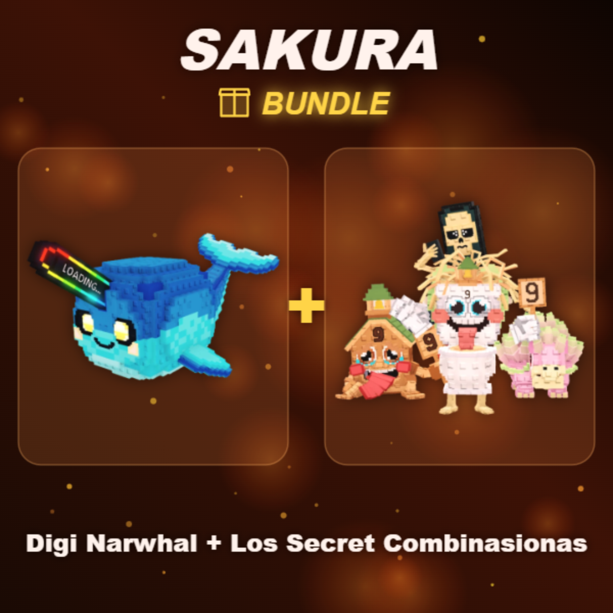 📦 BUNDLE ⭐ Digi Narwhal + Los Secret Combinasionas ⭐