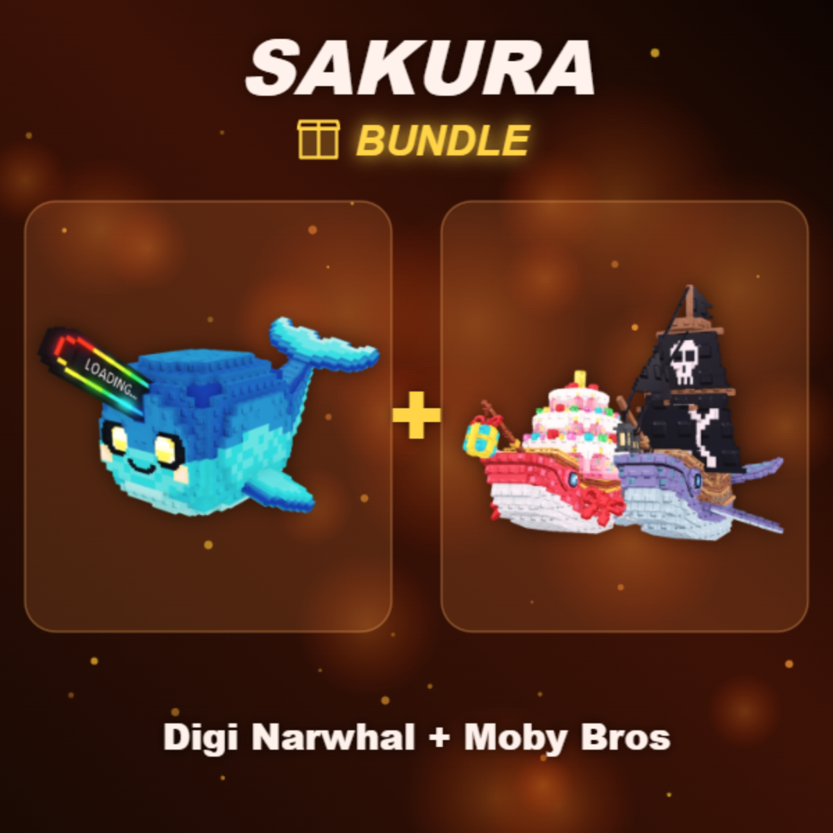 📦 BUNDLE ⭐ Digi Narwhal + Moby Bros ⭐