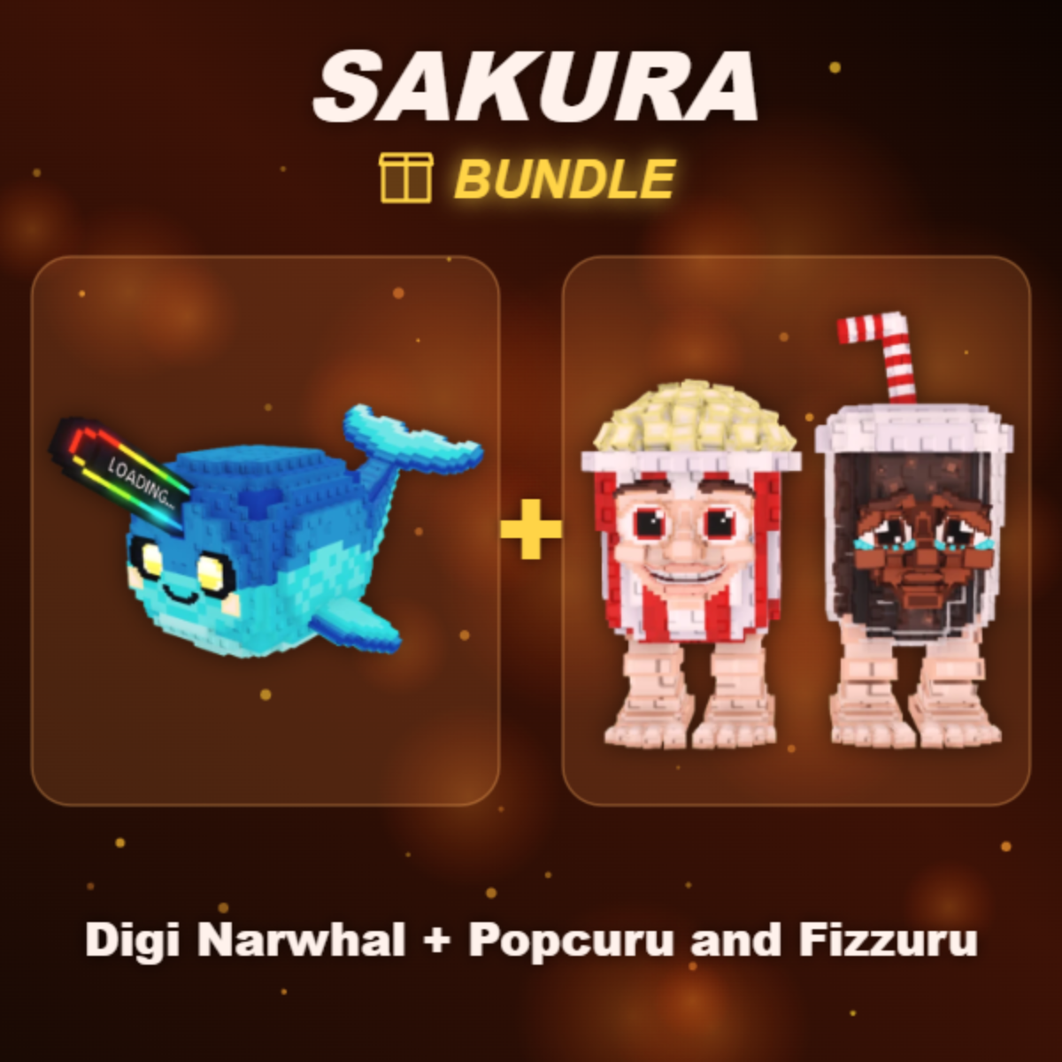 📦 BUNDLE ⭐ Digi Narwhal + Popcuru and Fizzuru ⭐