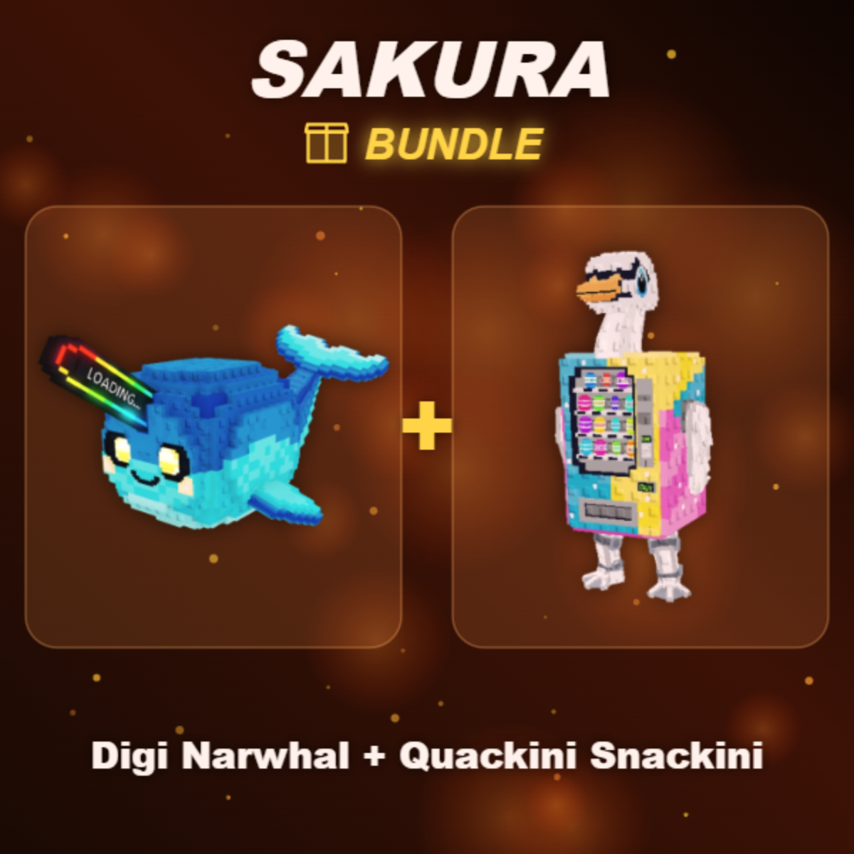 📦 BUNDLE ⭐ Digi Narwhal + Quackini Snackini ⭐