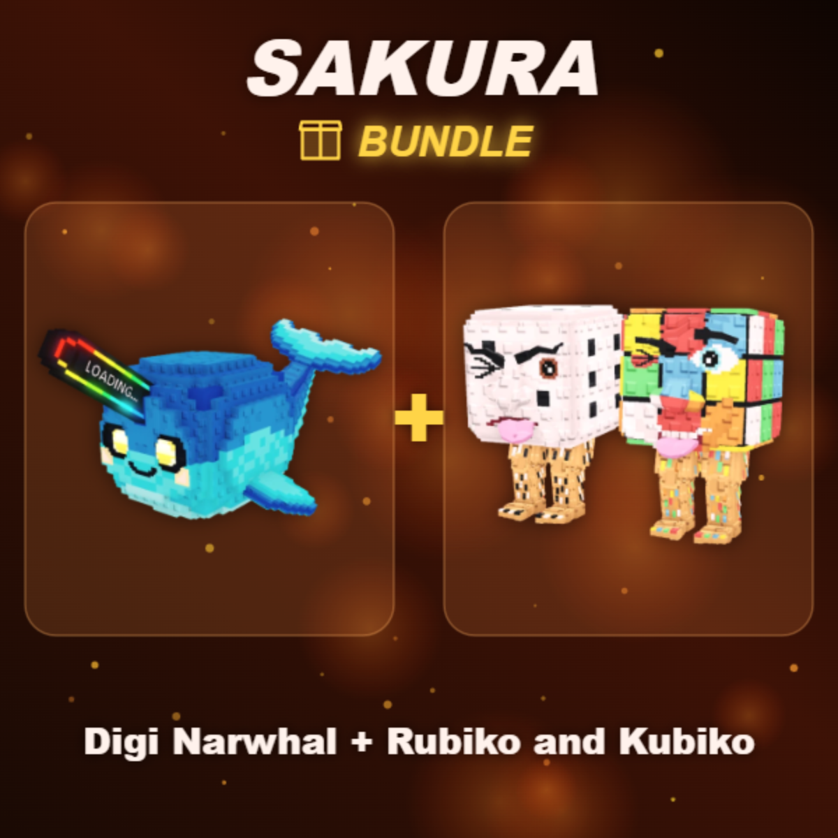 📦 BUNDLE ⭐ Digi Narwhal + Rubiko and Kubiko ⭐