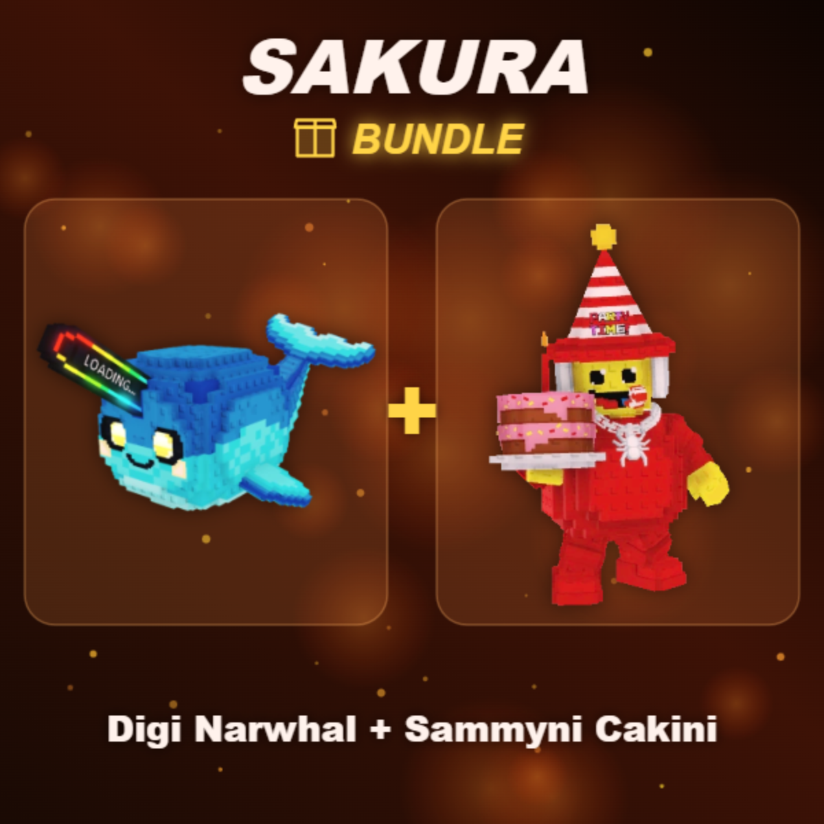 📦 BUNDLE ⭐ Digi Narwhal + Sammyni Cakini ⭐