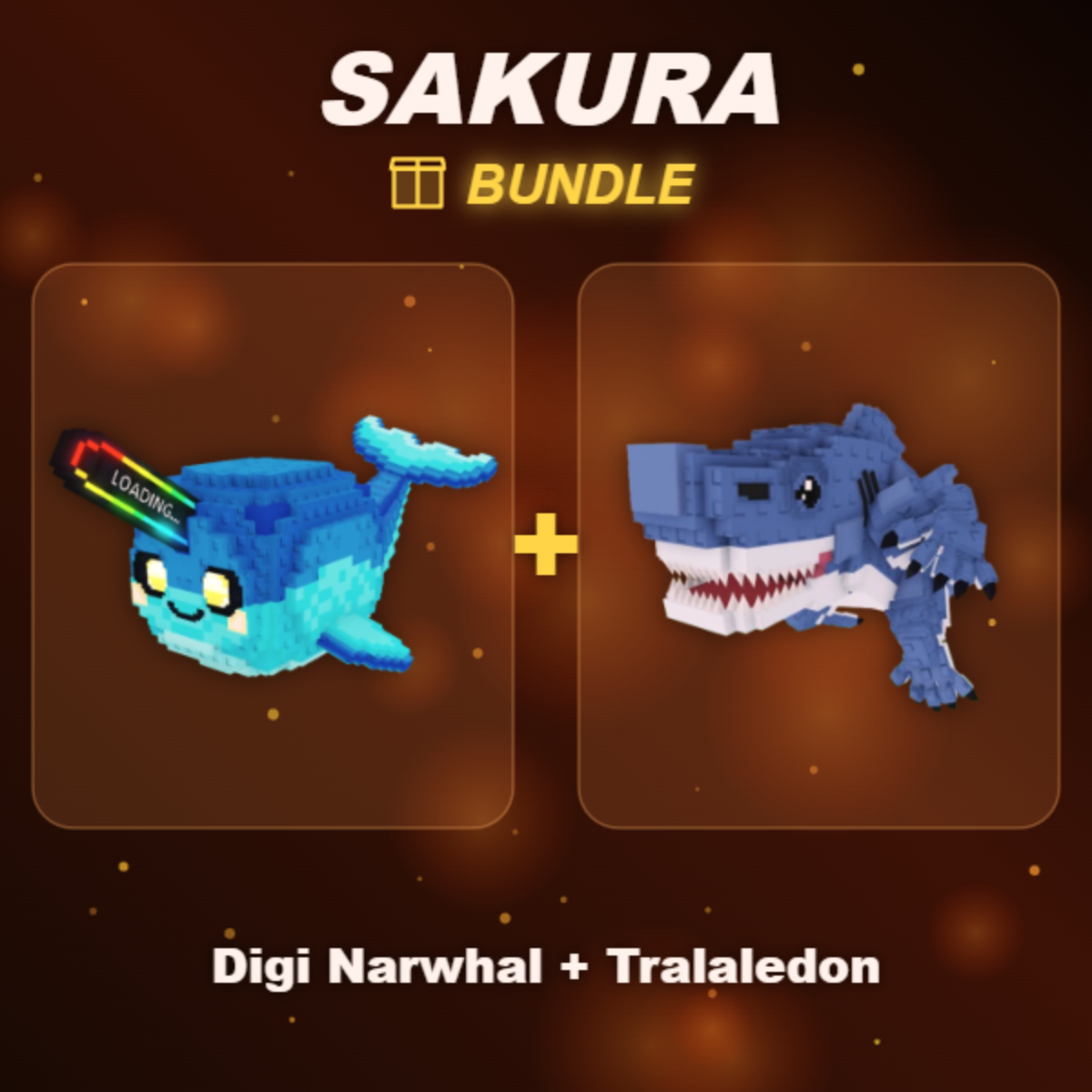 📦 BUNDLE ⭐ Digi Narwhal + Tralaledon ⭐