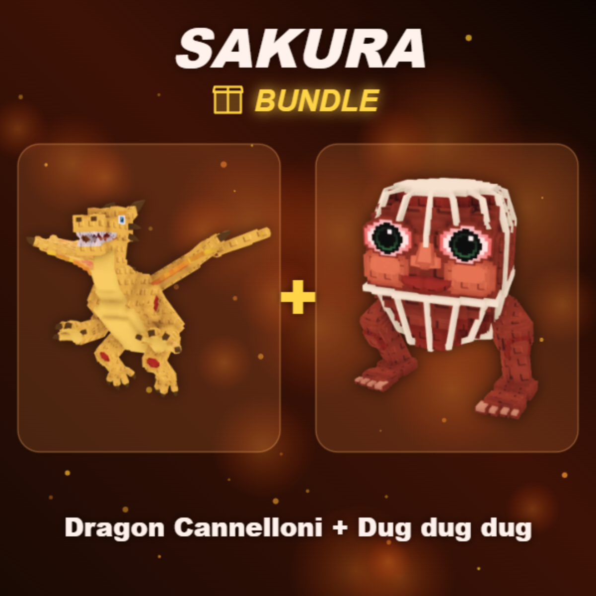 📦 BUNDLE ⭐ Dragon Cannelloni + Dug dug dug ⭐