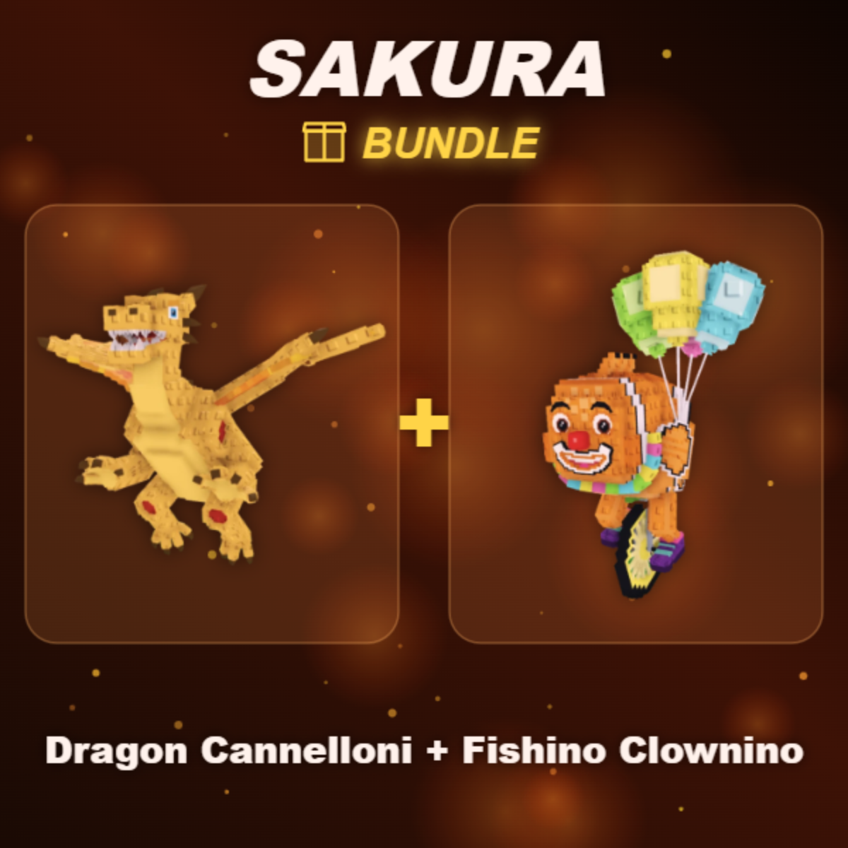📦 BUNDLE ⭐ Dragon Cannelloni + Fishino Clownino ⭐