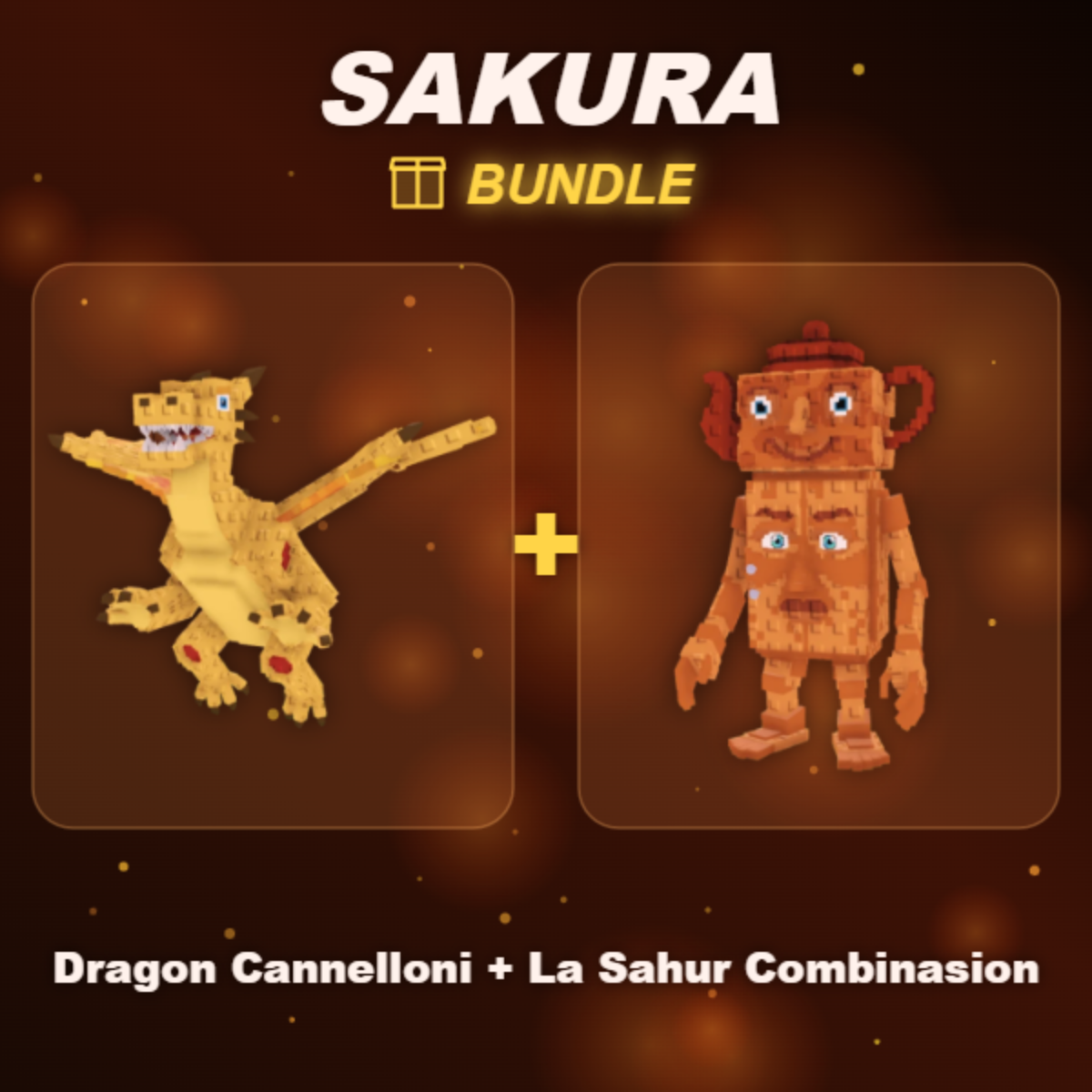 📦 BUNDLE ⭐ Dragon Cannelloni + La Sahur Combinasion ⭐
