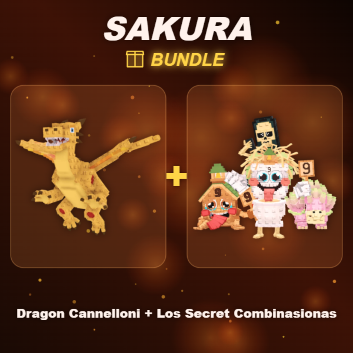 📦 BUNDLE ⭐ Dragon Cannelloni + Los Secret Combinasionas ⭐