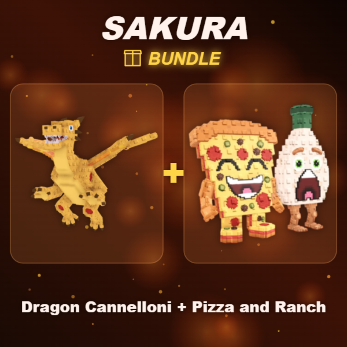 📦 BUNDLE ⭐ Dragon Cannelloni + Pizza and Ranch ⭐