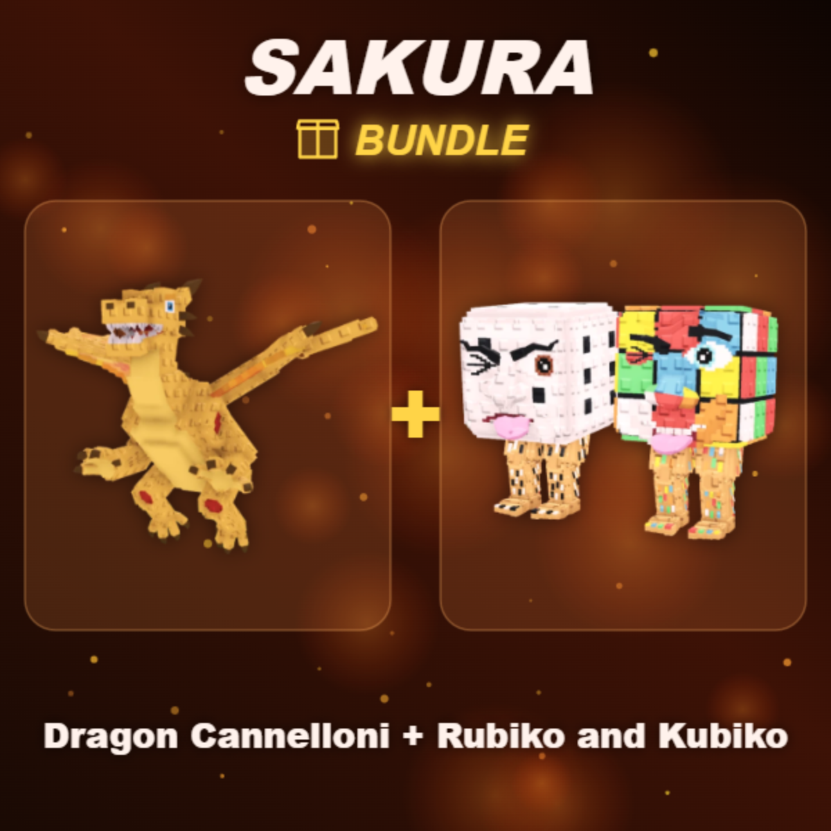📦 BUNDLE ⭐ Dragon Cannelloni + Rubiko and Kubiko ⭐