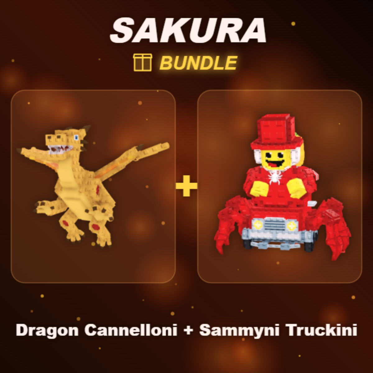 📦 BUNDLE ⭐ Dragon Cannelloni + Sammyni Truckini ⭐