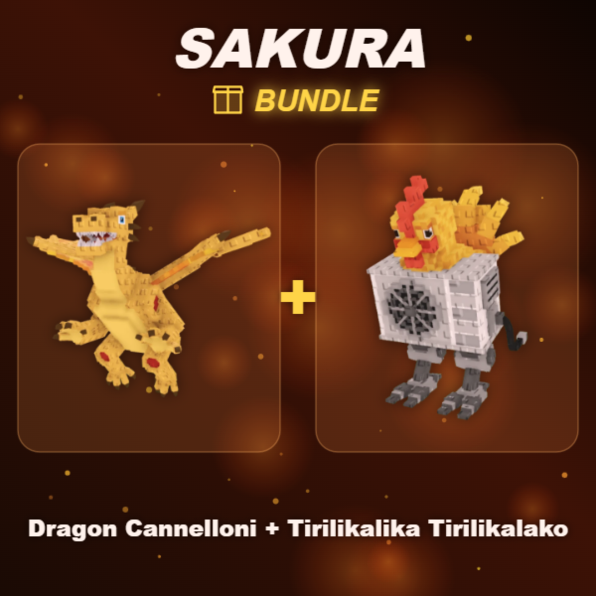 📦 BUNDLE ⭐ Dragon Cannelloni + Tirilikalika Tirilikalako ⭐