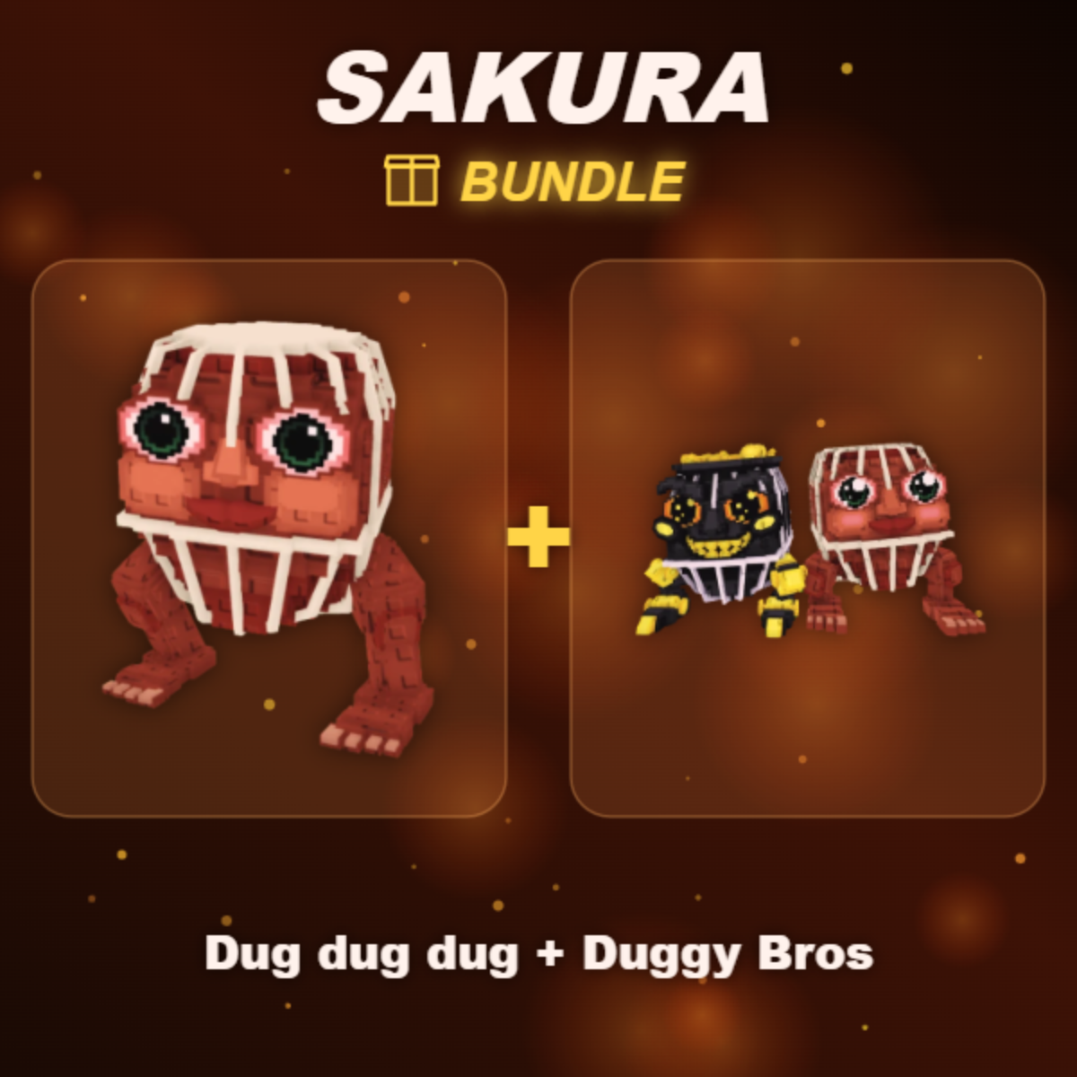 📦 BUNDLE ⭐ Dug dug dug + Duggy Bros ⭐