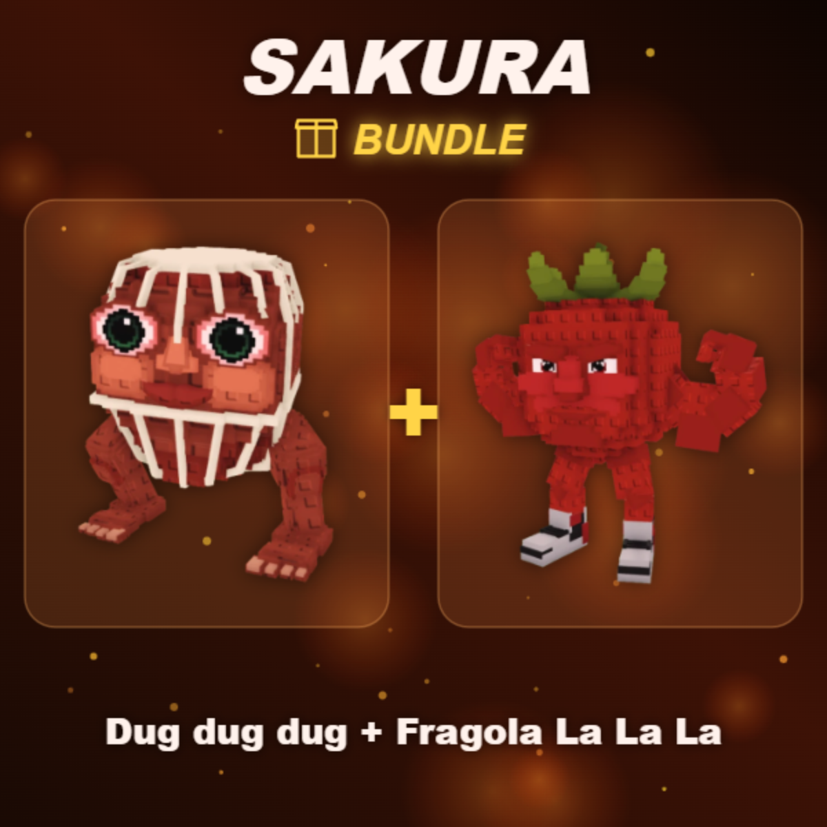 📦 BUNDLE ⭐ Dug dug dug + Fragola La La La ⭐