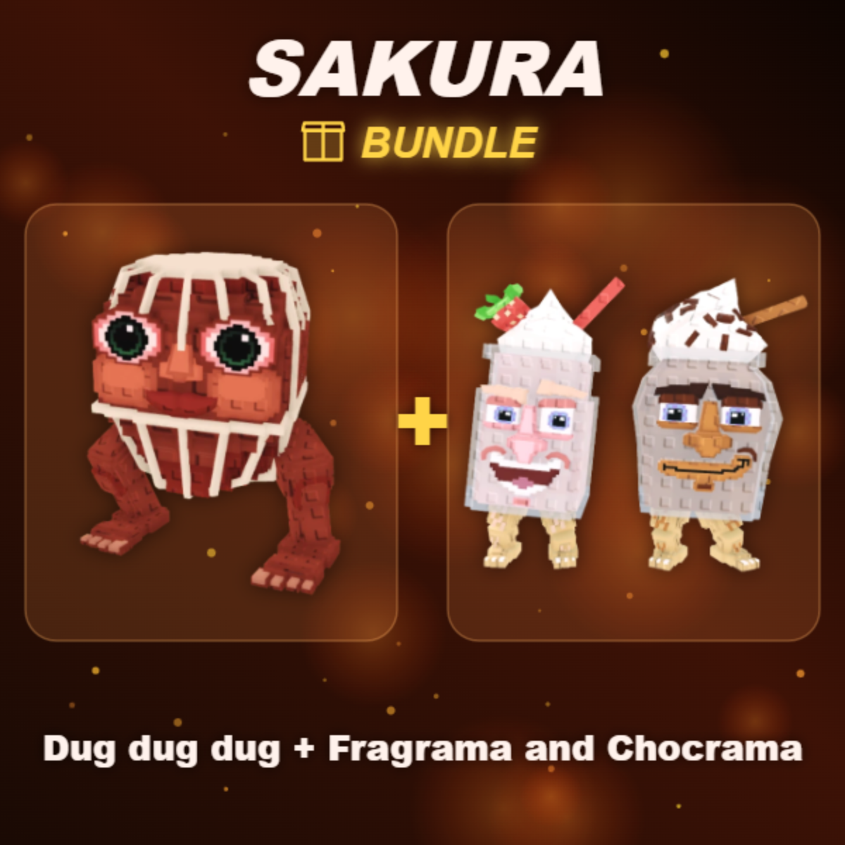 📦 BUNDLE ⭐ Dug dug dug + Fragrama and Chocrama ⭐